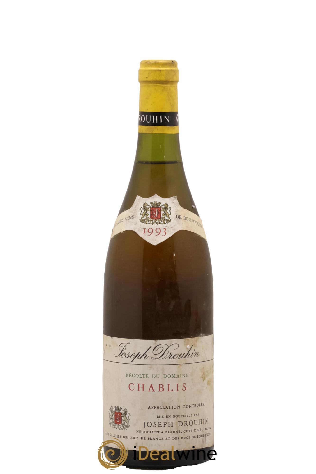 Chablis Grand Cru Domaine Joseph Drouin 1993 - Lot of 1 bottle - 0