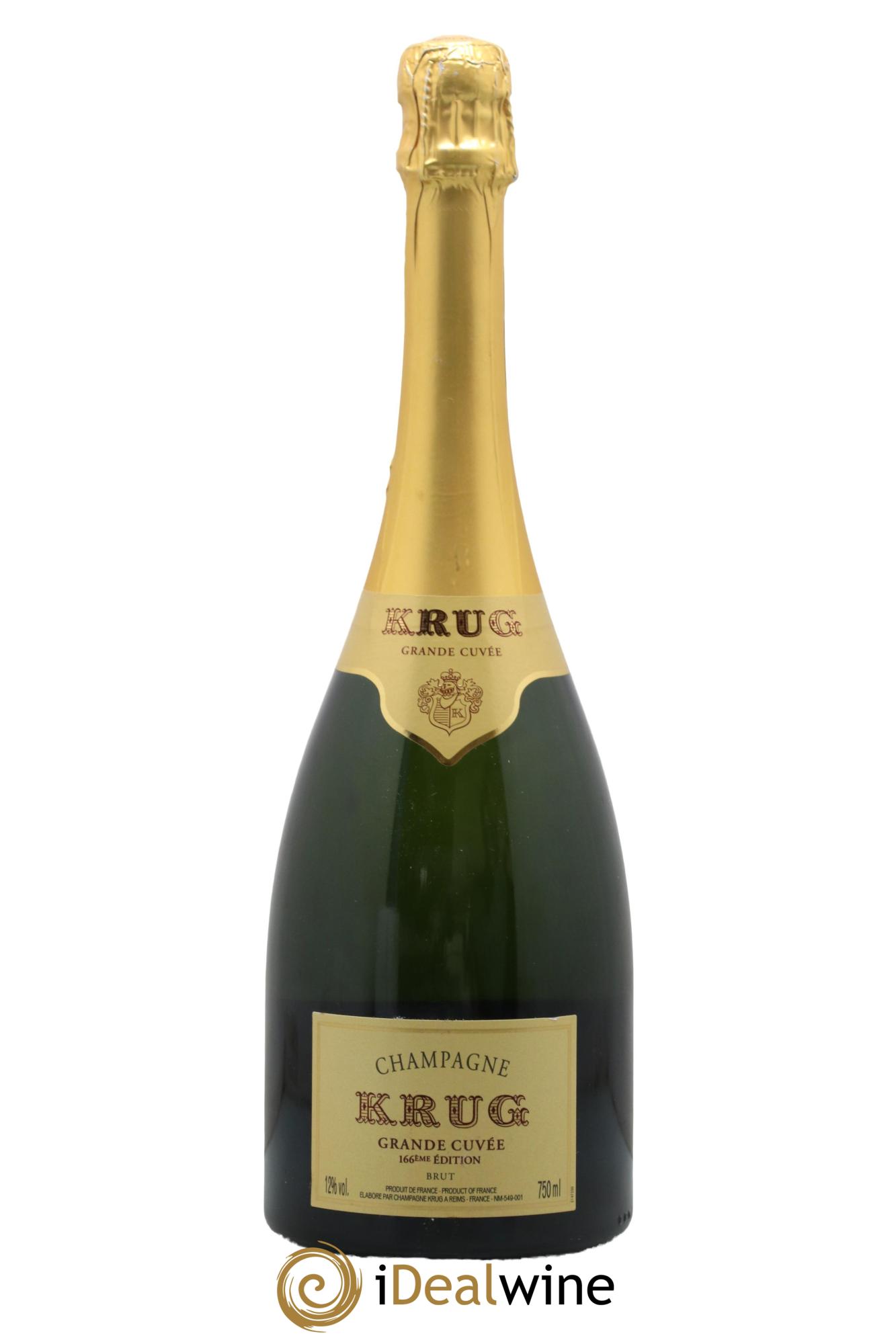 Grande Cuvée - 166ème édition Krug - Lot de 1 bouteille - 0