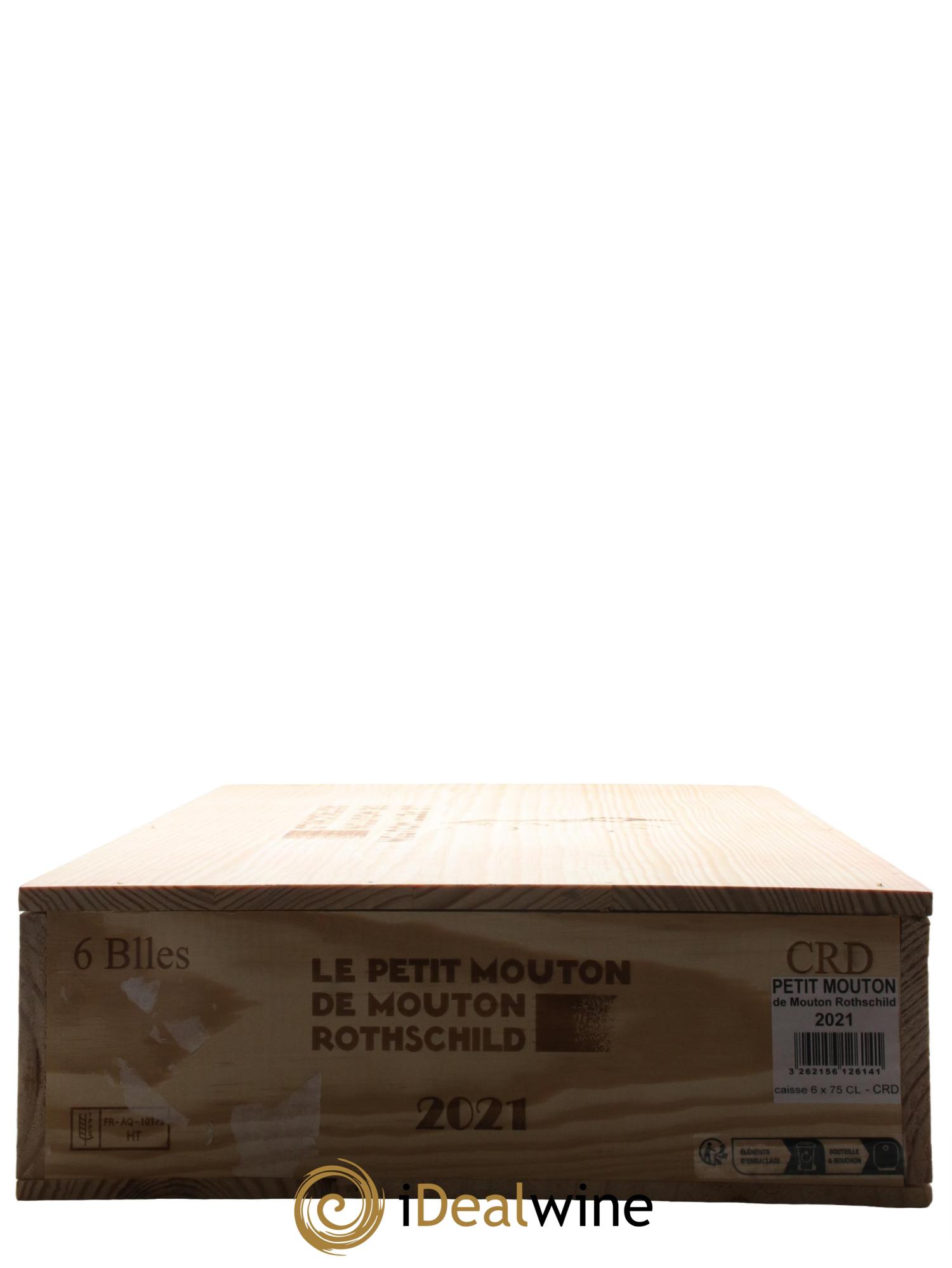 Petit Mouton Second Vin 2021 - Lot de 6 bouteilles - 5