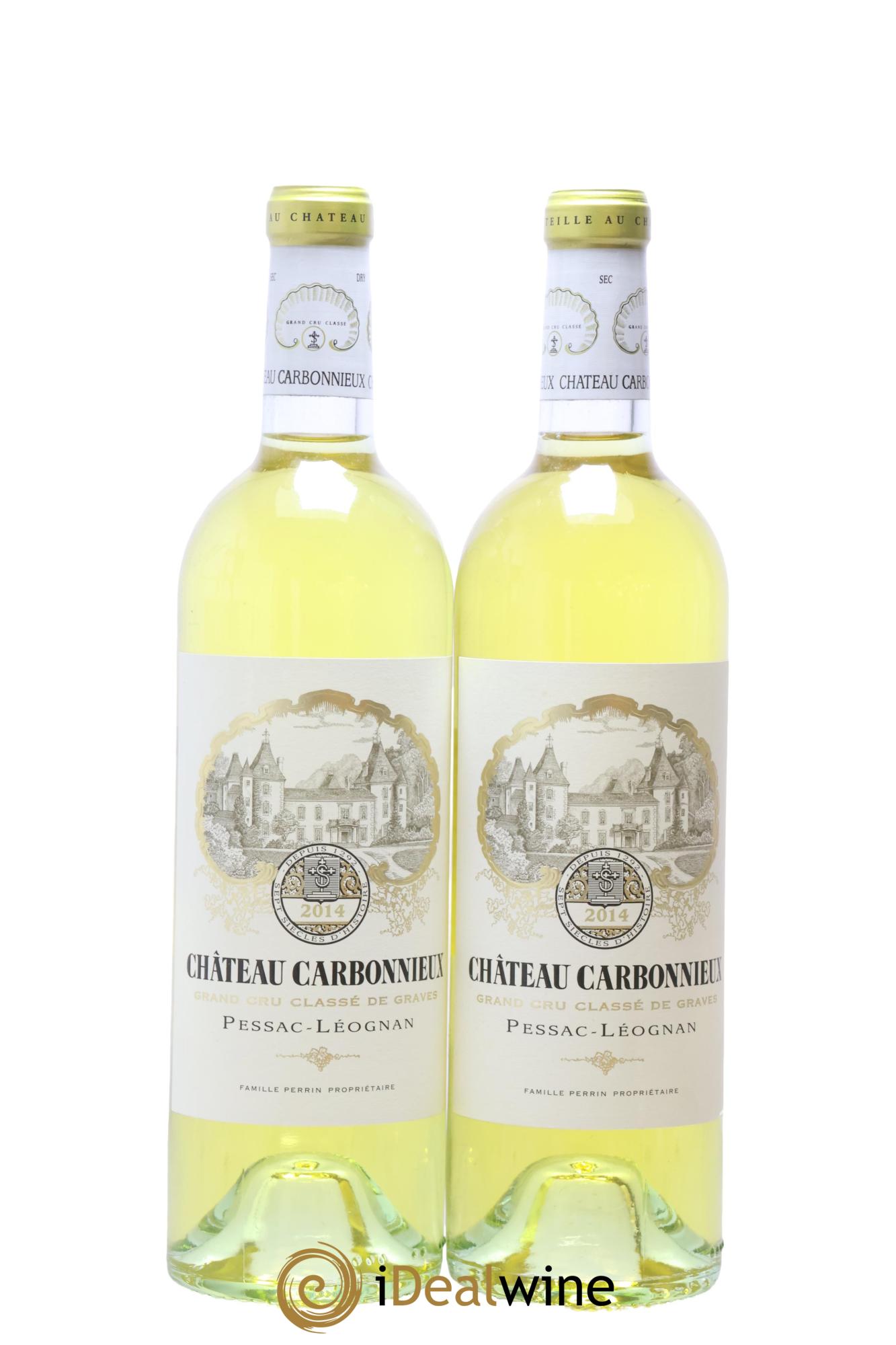 Château Carbonnieux Cru Classé de Graves 2014 - Lot de 2 bouteilles - 0