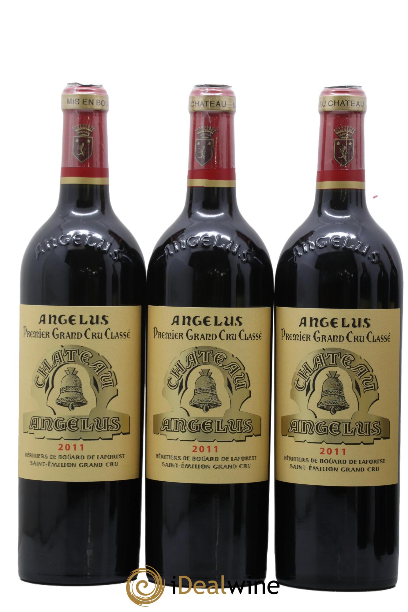 Château Angélus 1er Grand Cru Classé A 2011 - Lot of 6 bottles - 1