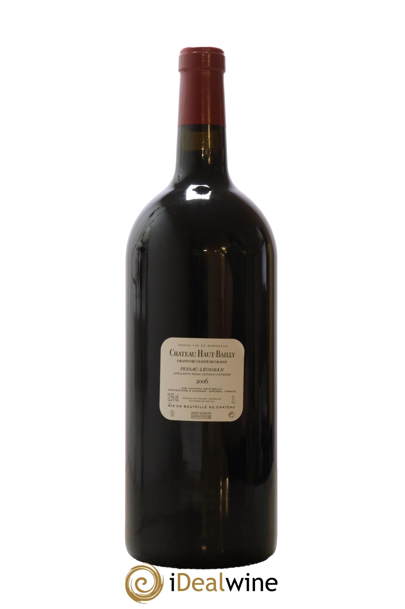 Château Haut-Bailly Cru Classé de Graves 2006 - Lot de 1 double magnum - 2