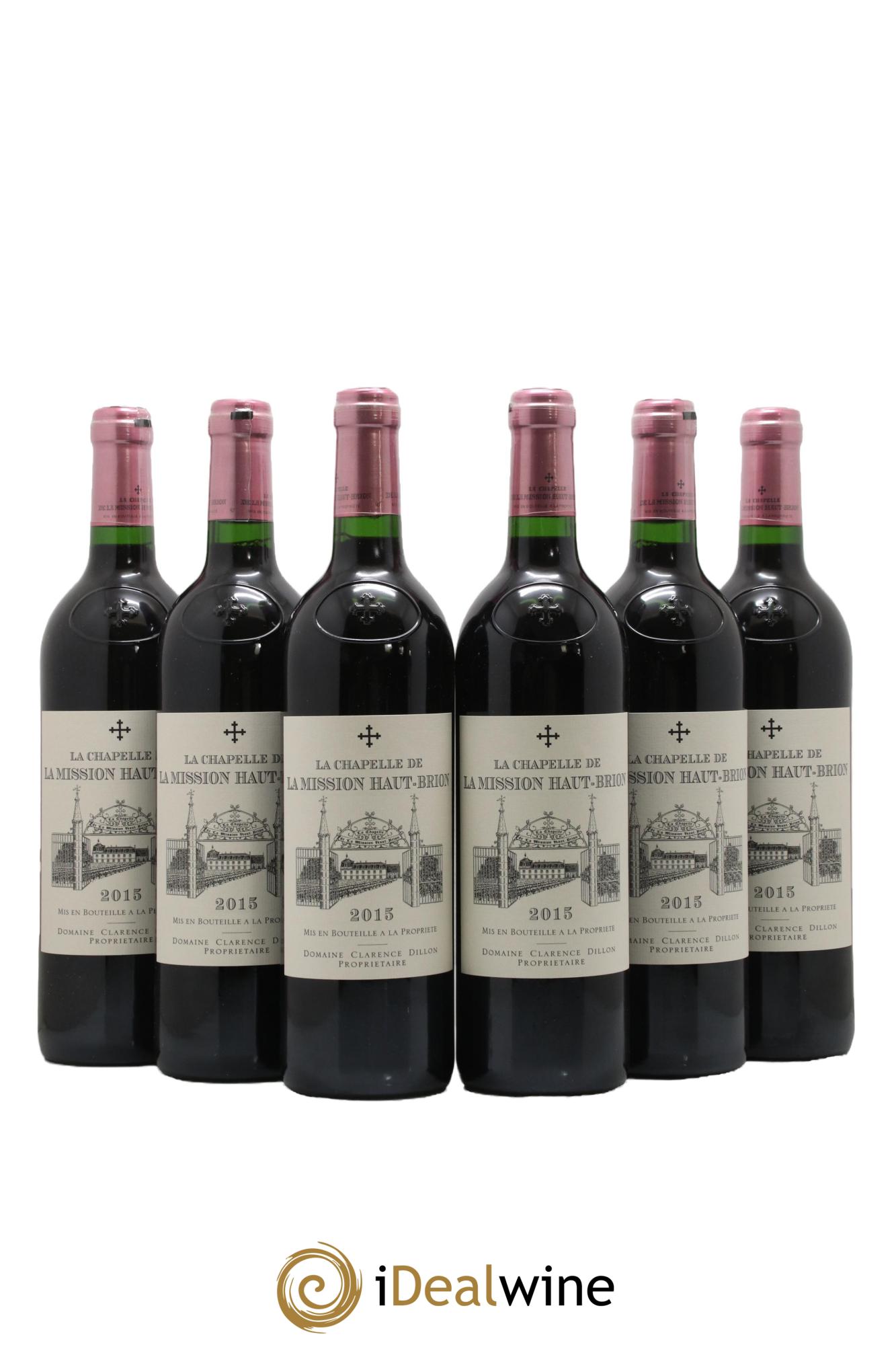 La Chapelle de La Mission Haut-Brion Second Vin 2015 - Lot de 6 bouteilles - 0