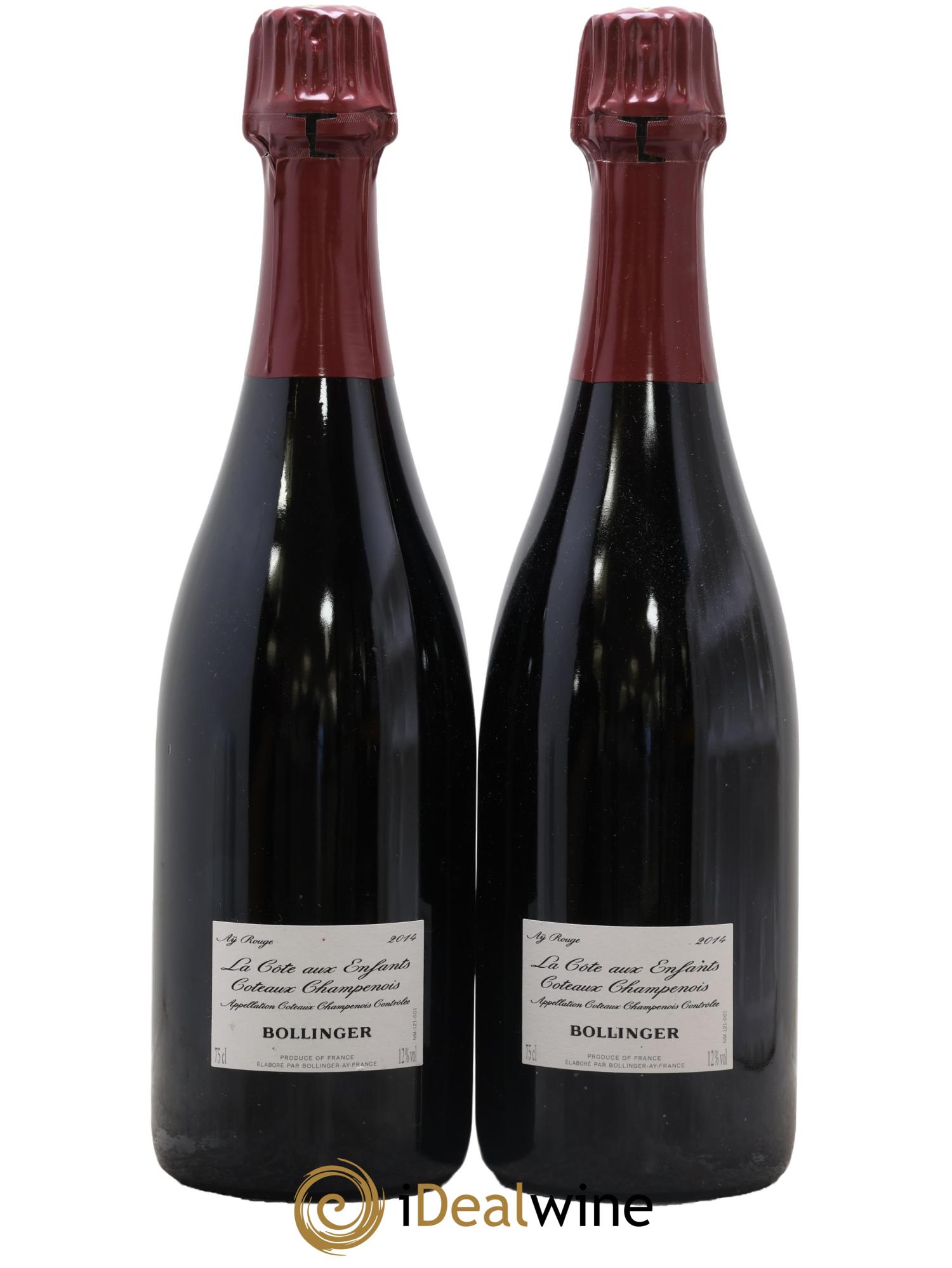 La Côte Aux Enfants Bollinger 2014 - Lot de 2 bouteilles - 0