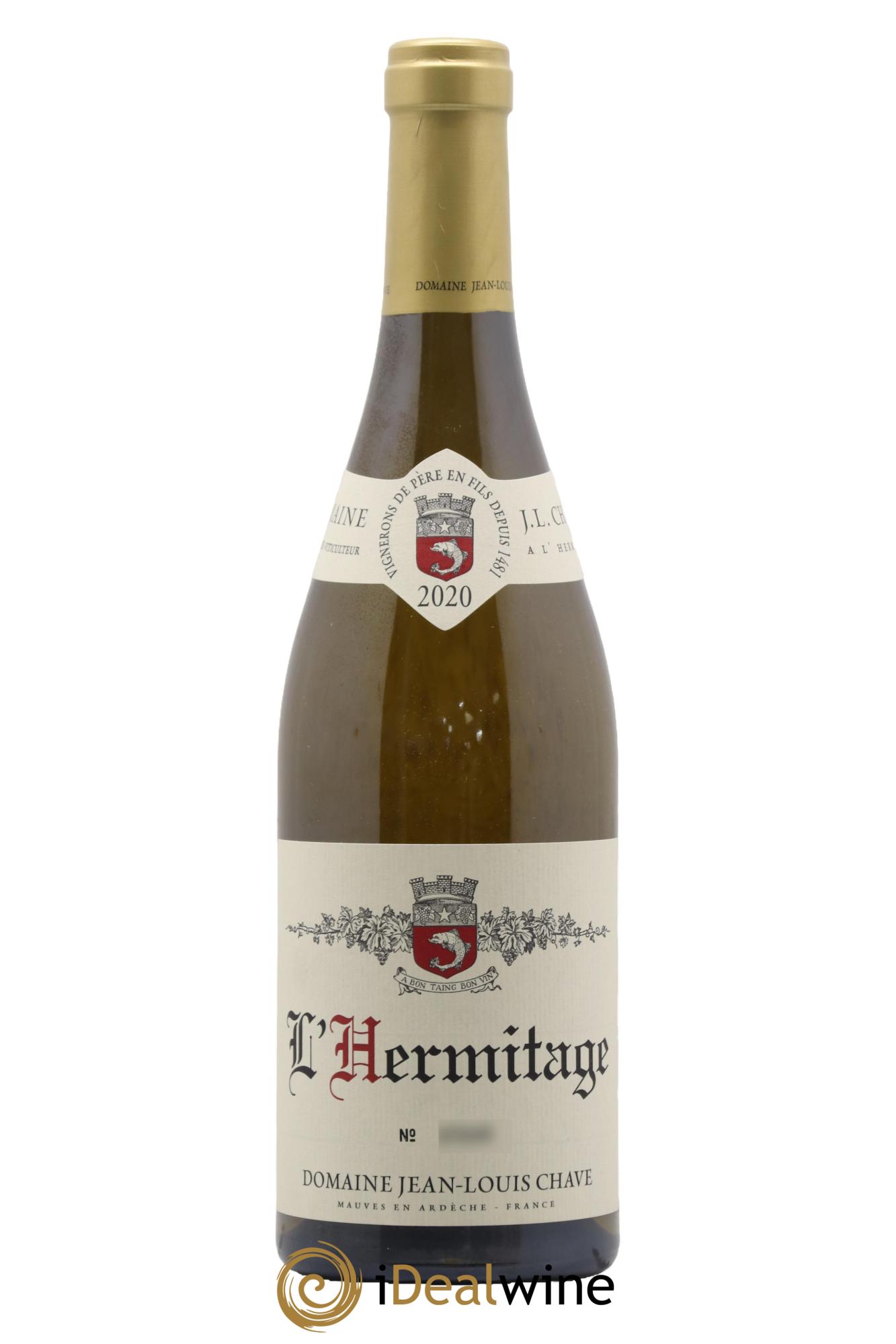 Hermitage Jean-Louis Chave 2020 - Lot de 1 bouteille - 0