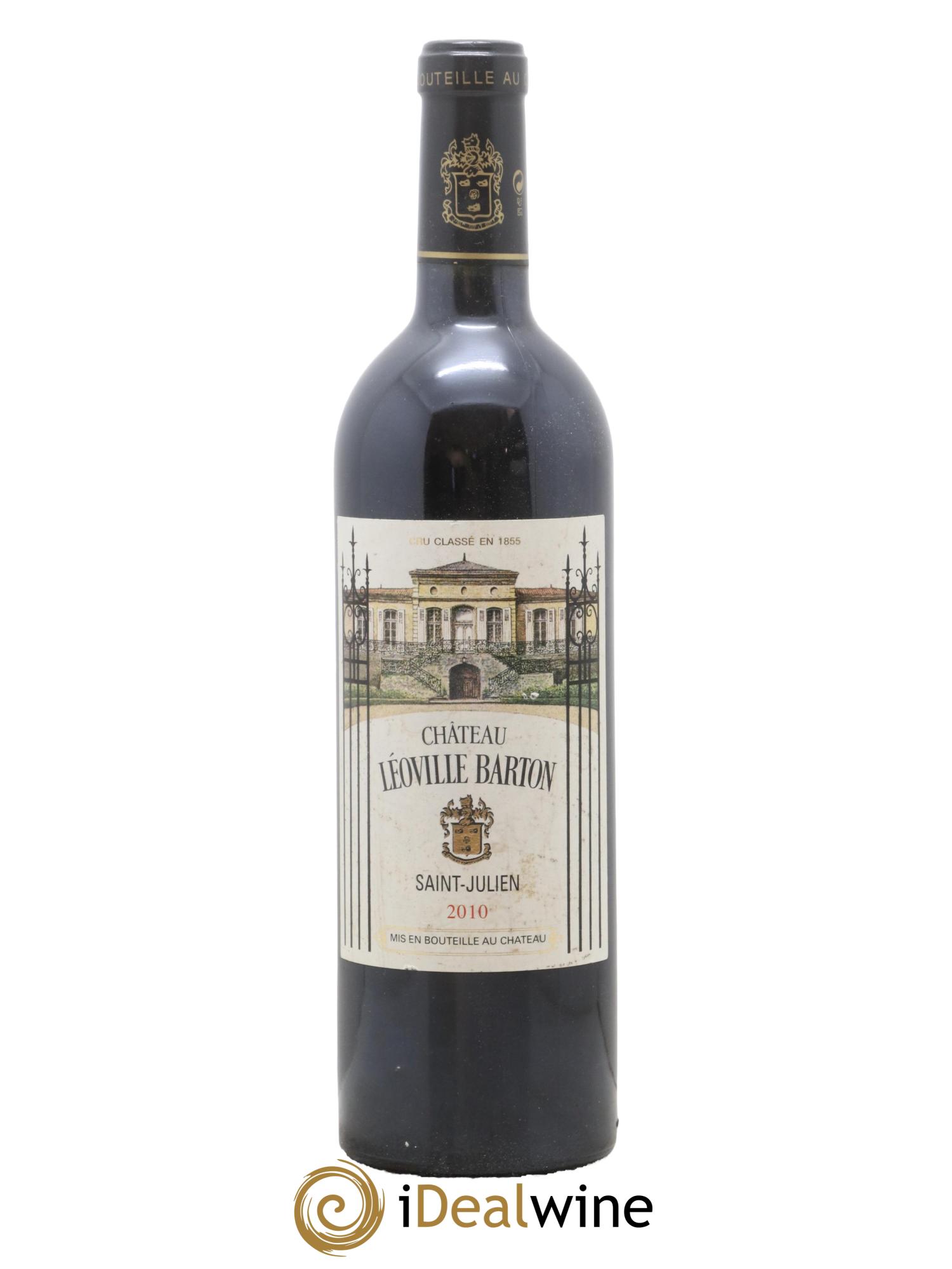 Château Léoville Barton 2ème Grand Cru Classé 2010 - Lot de 1 bouteille - 0