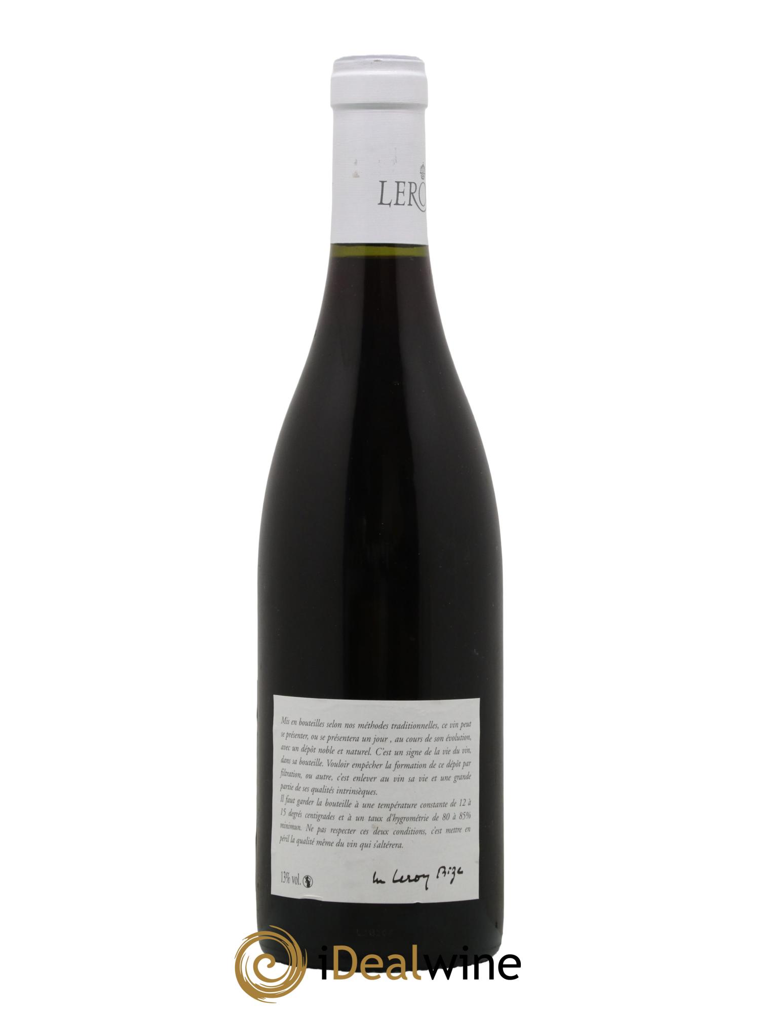 Savigny-lès-Beaune Leroy SA 2018 - Posten von 1 Flasche - 1
