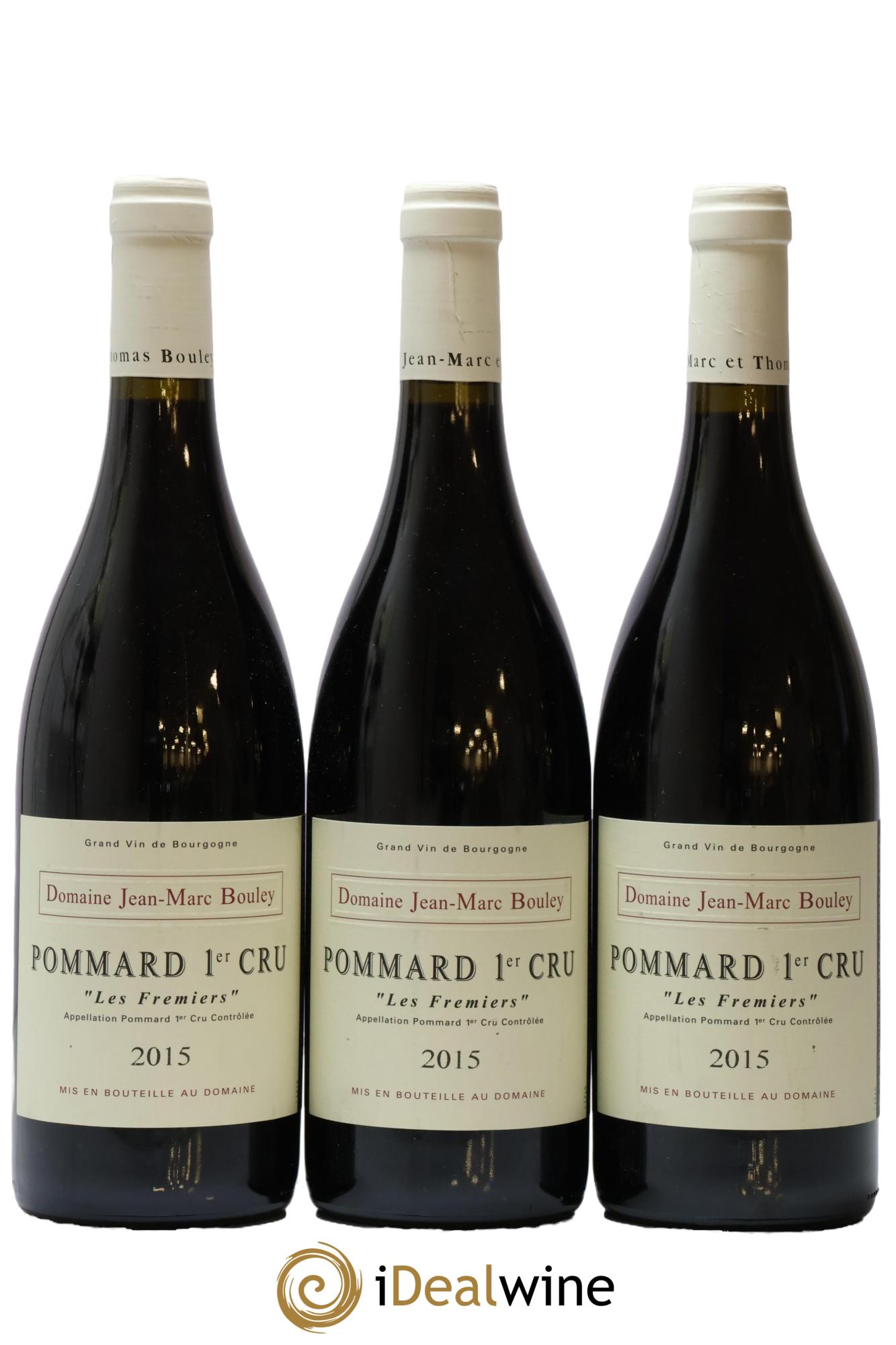Pommard 1er Cru Les Frémiers Bouley (Domaine) 2015 - Lot de 3 bouteilles - 0