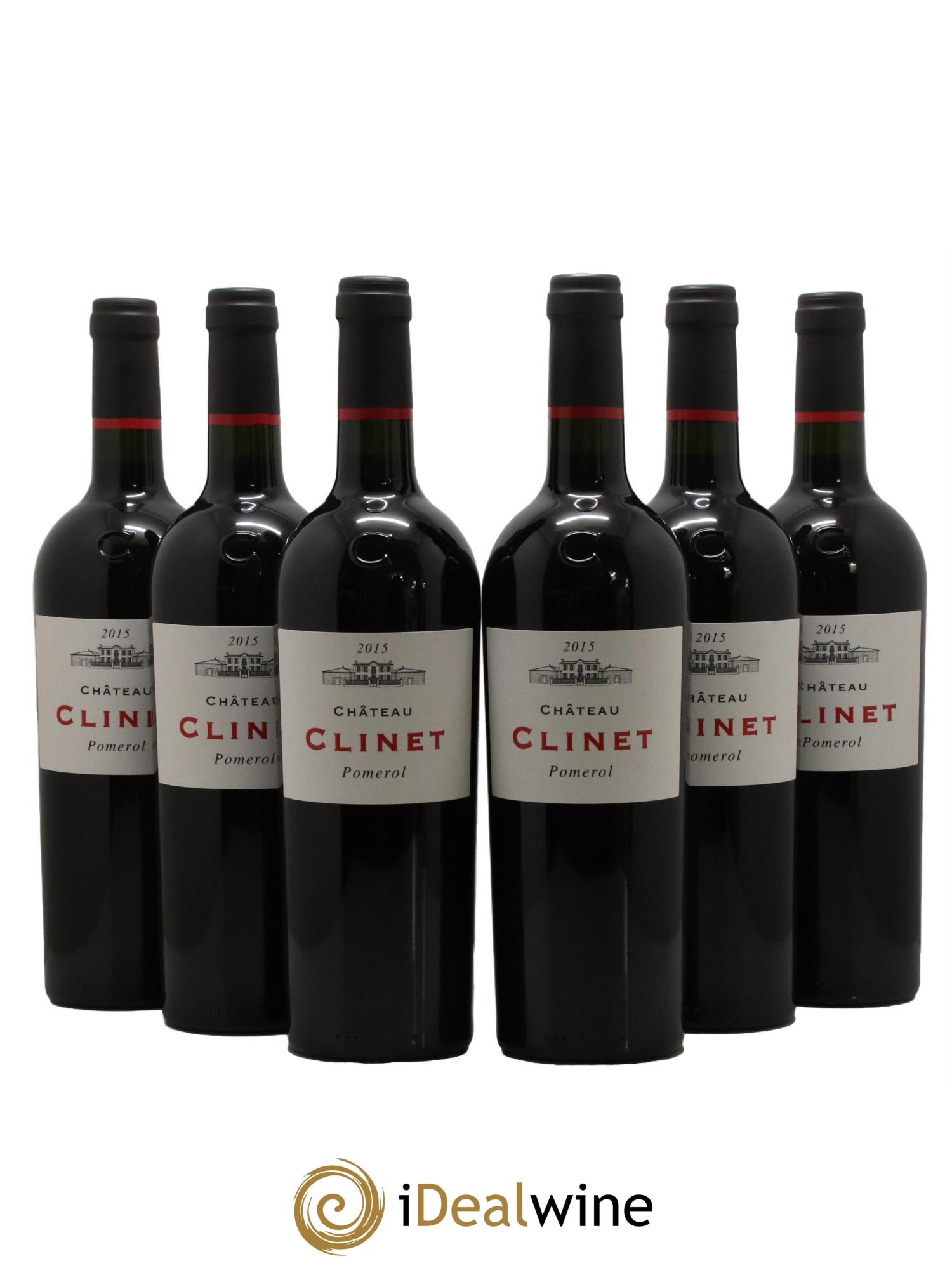 Château Clinet 2015 - Lot de 6 bouteilles - 0