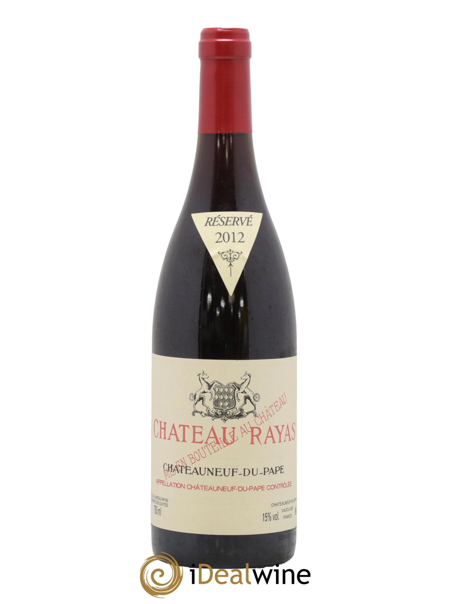 Châteauneuf-du-Pape Château Rayas Emmanuel Reynaud 2012 - Lot of 1 bottle - 0