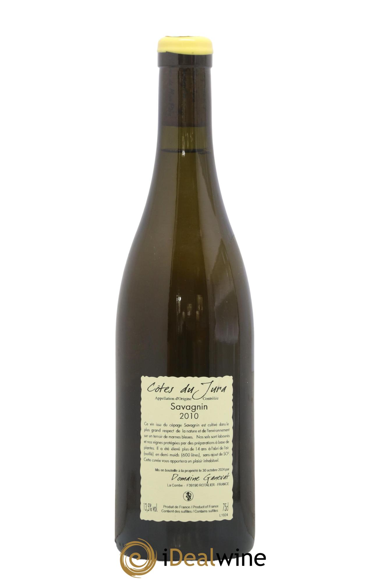 Côtes du Jura Les Vignes de mon Père Jean-François Ganevat (Domaine) 2010 - Lotto di 1 bottiglia - 1