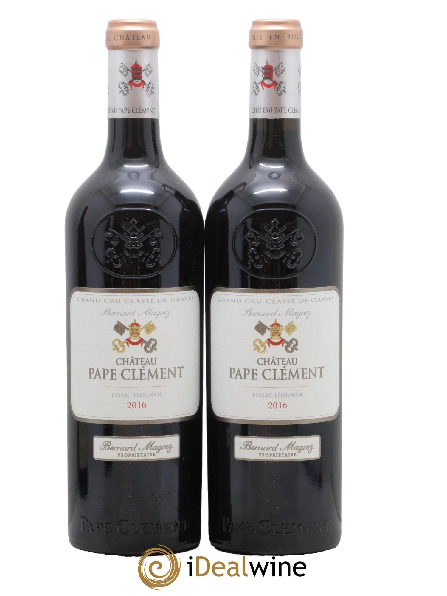 Château Pape Clément Cru Classé de Graves 2016 - Lot de 2 bouteilles - 0
