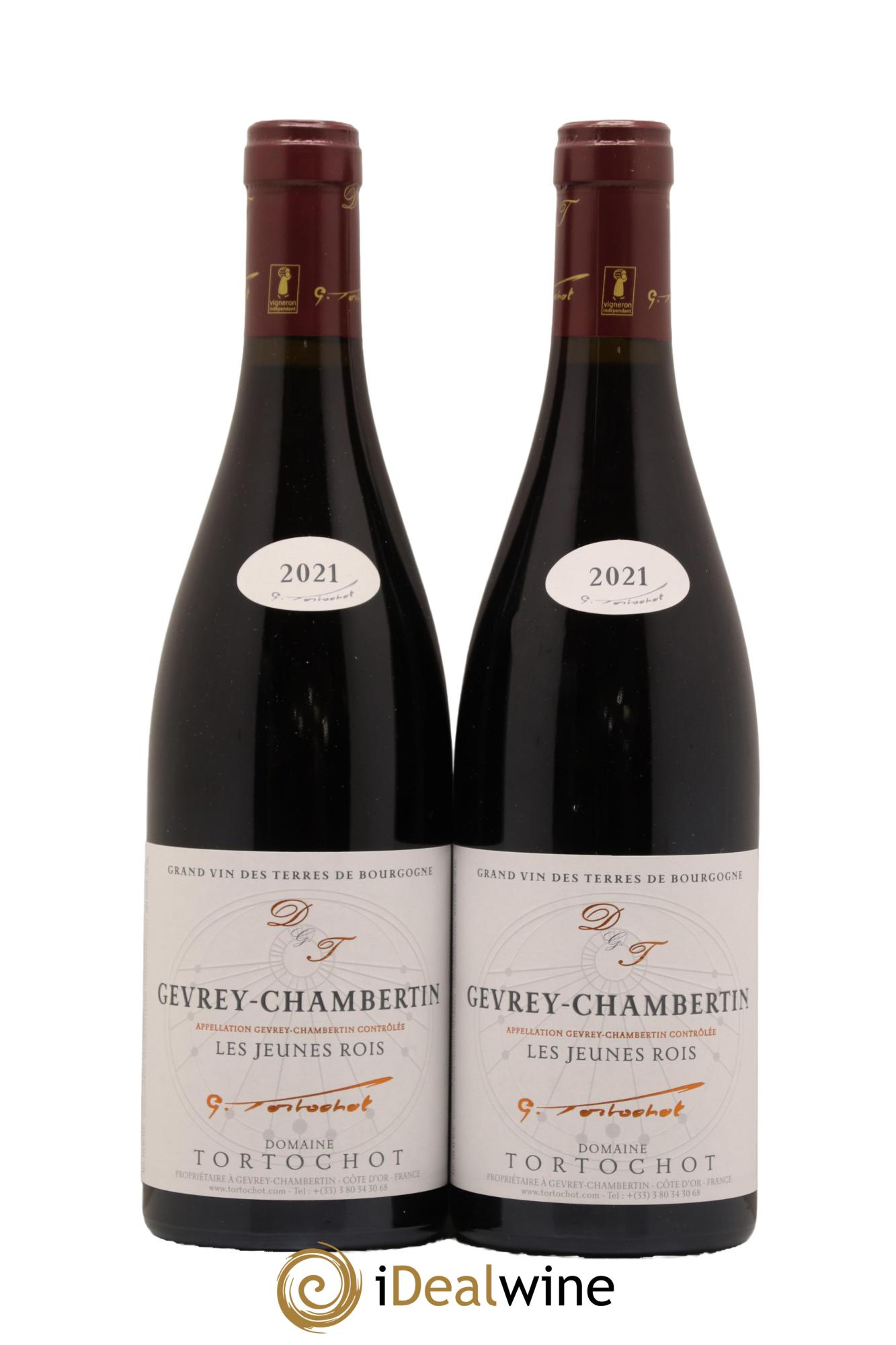 Gevrey-Chambertin Les Jeunes Rois Tortochot (Domaine) 2021 - Lot de 2 bouteilles - 0