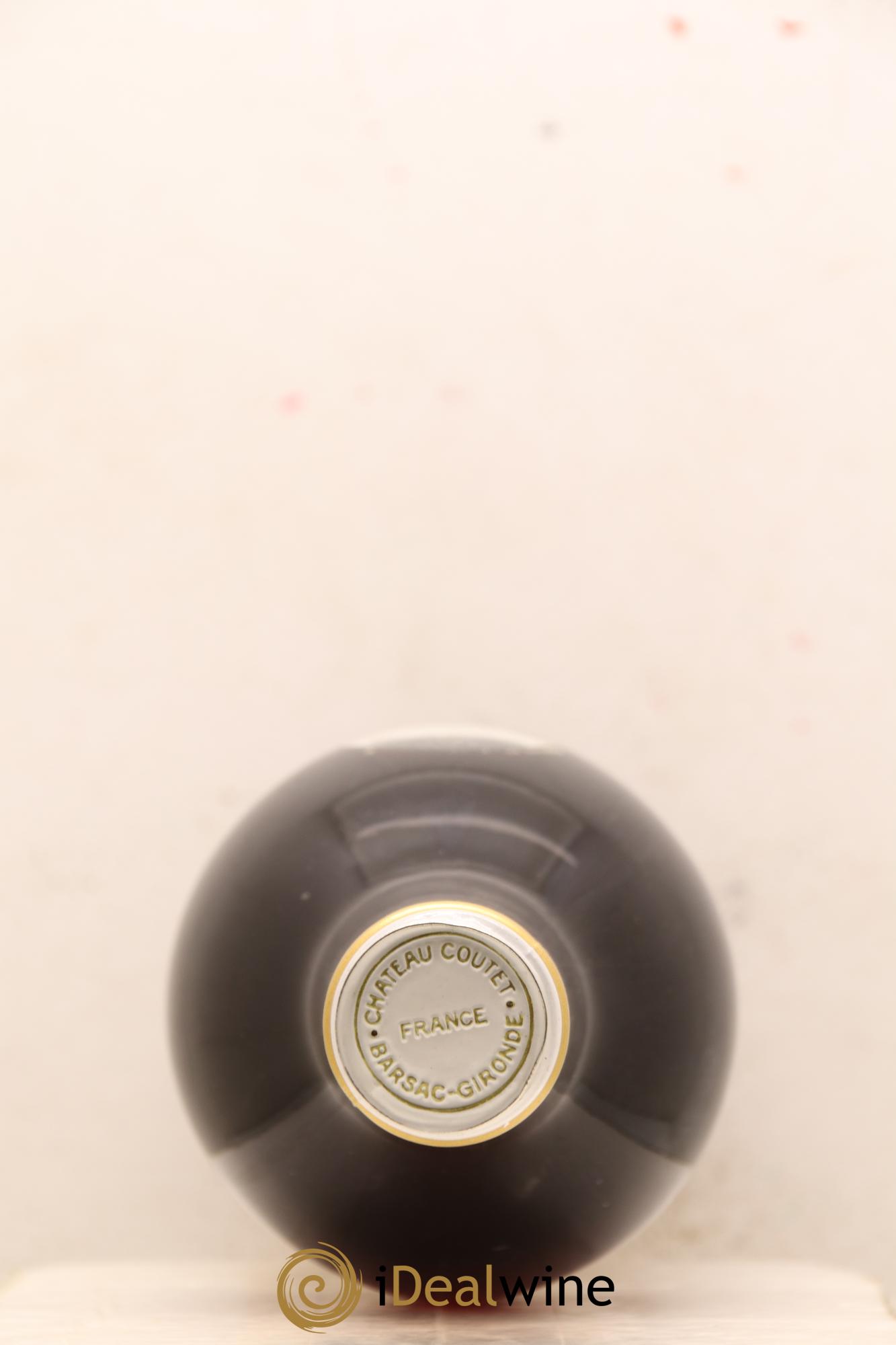 Château Coutet 1er Grand Cru Classé 1937 - Lotto di 1 bottiglia - 1