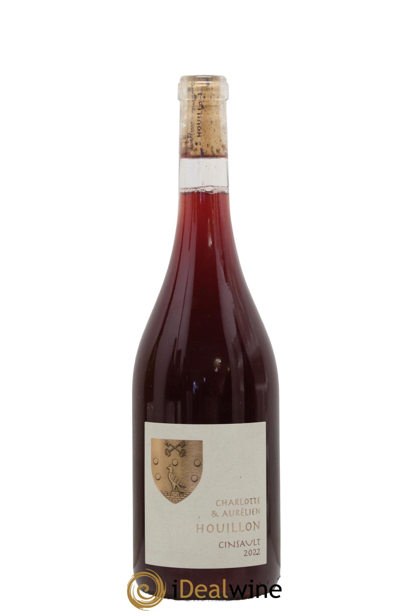 Vin de France Cinsault Aurélien et Charlotte Houillon 2022 - Lot de 1 bouteille - 0