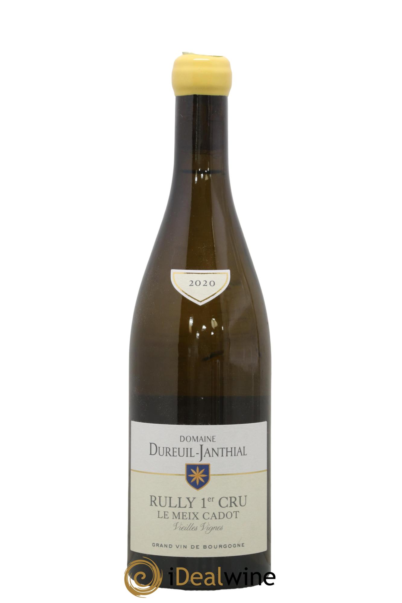 Rully 1er Cru Le Meix Cadot Vieilles Vignes Vincent Dureuil-Janthial 2020 - Lot de 1 bouteille - 0