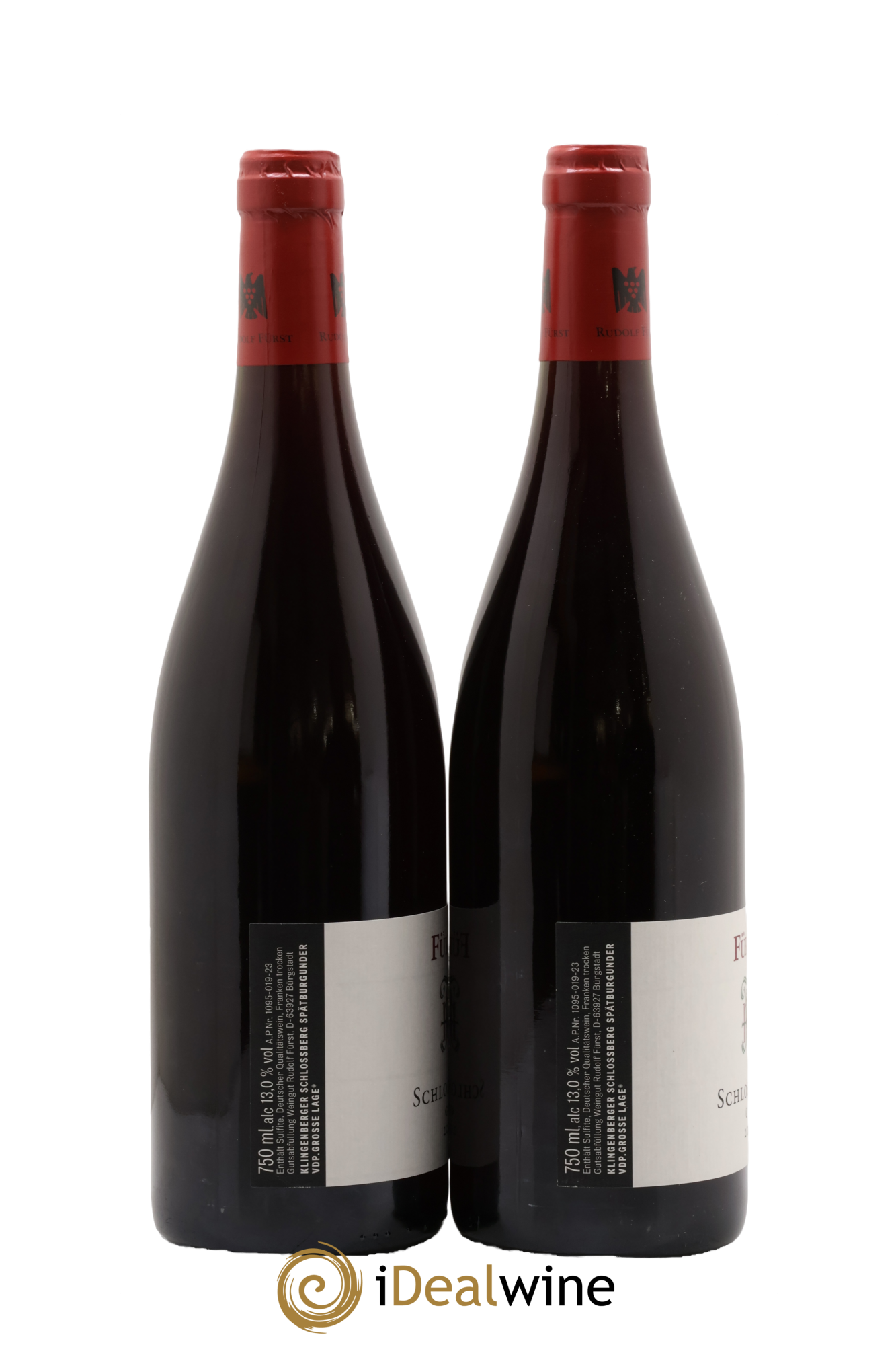 Allemagne Schlossberg GG Spatburgunder Furst 2021 - Lot de 2 bouteilles - 1