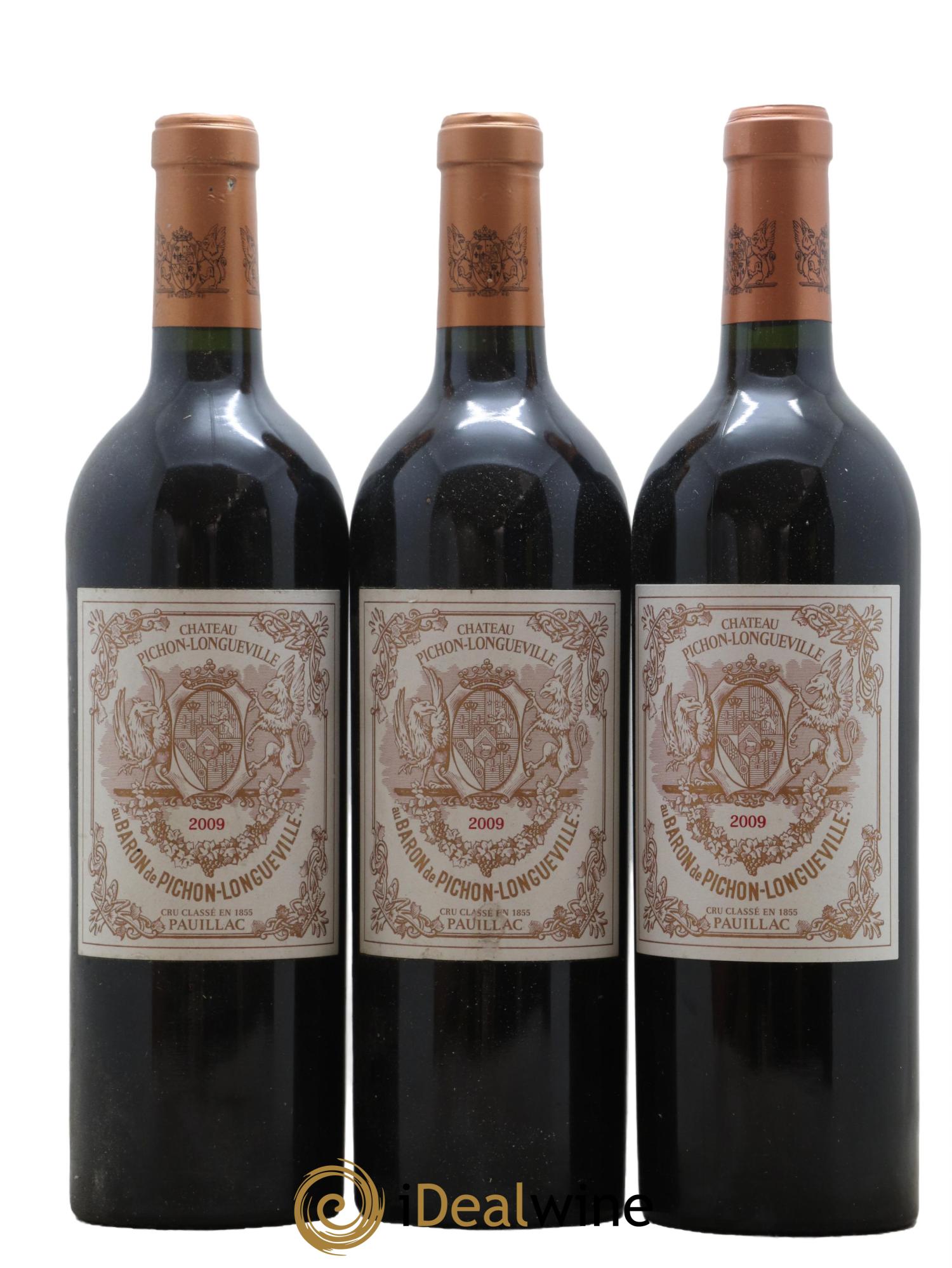 Pichon Longueville Baron 2ème Grand Cru Classé 2009 - Lot de 6 bouteilles - 1