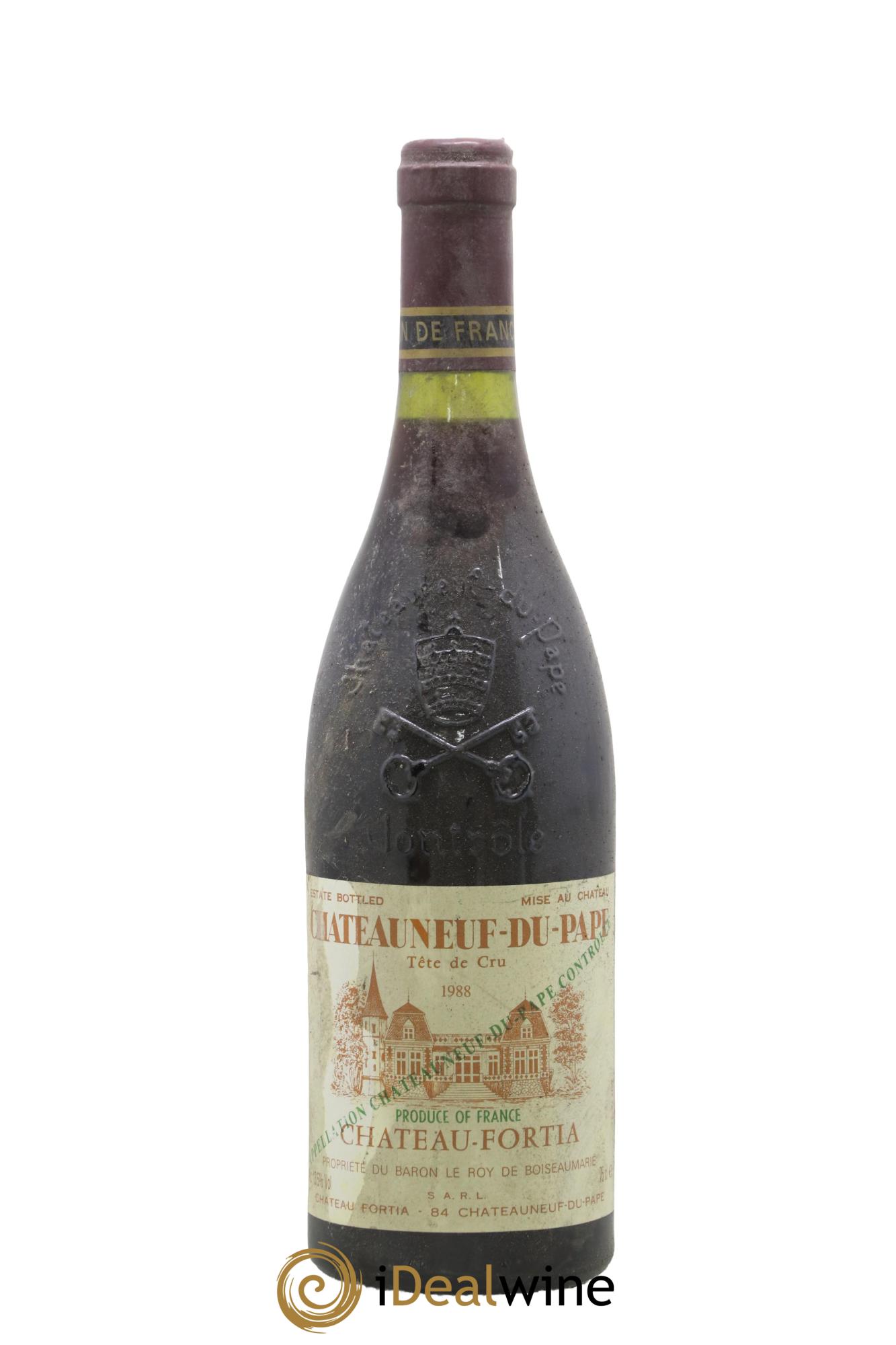 Châteauneuf-du-Pape Château Fortia 1988 - Lot of 1 bottle - 0