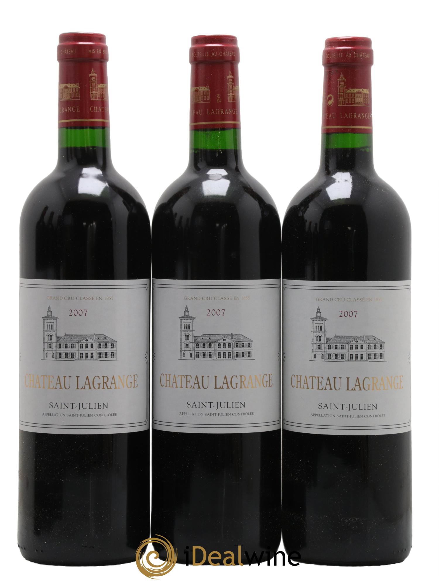 Château Lagrange 3ème Grand Cru Classé 2007 - Lot de 6 bouteilles - 2