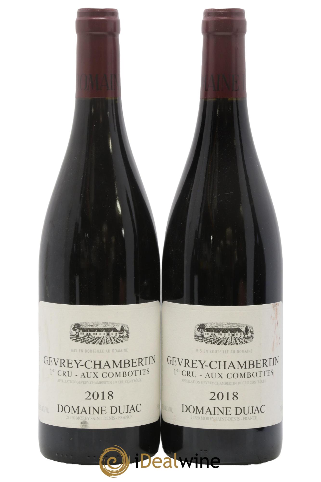 Gevrey-Chambertin 1er Cru Aux Combottes Dujac (Domaine) 2018 - Lot de 2 bouteilles - 0
