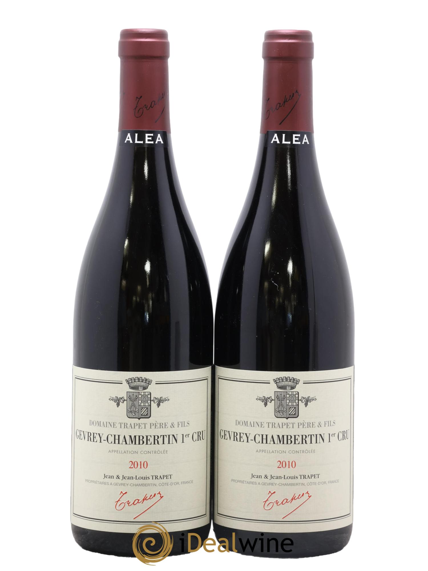 Gevrey-Chambertin 1er Cru Aléa Domaine Trapet 2010 - Lotto di 2 bottiglie - 0