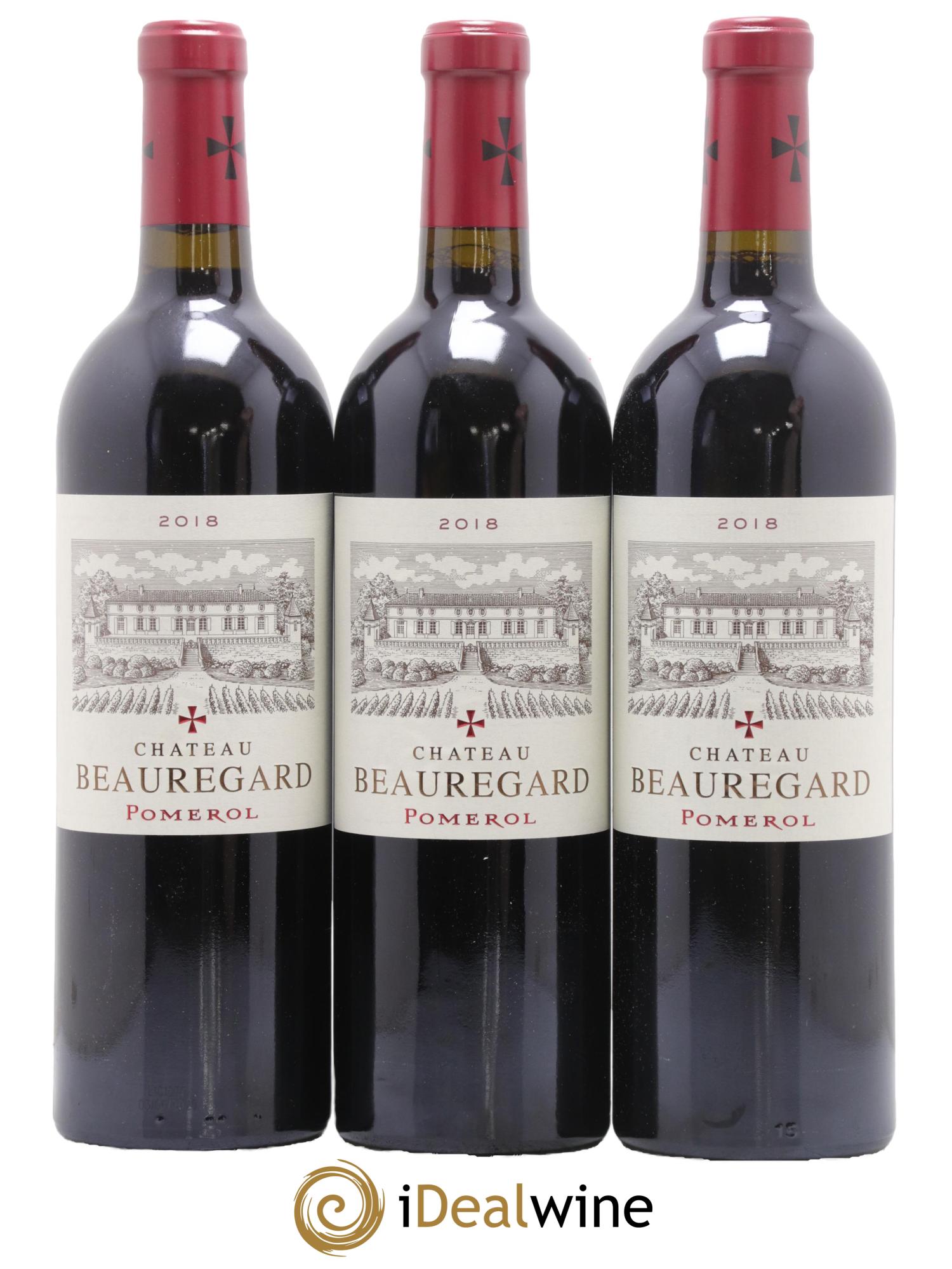 Château Beauregard 2018 - Lot de 3 bouteilles - 0