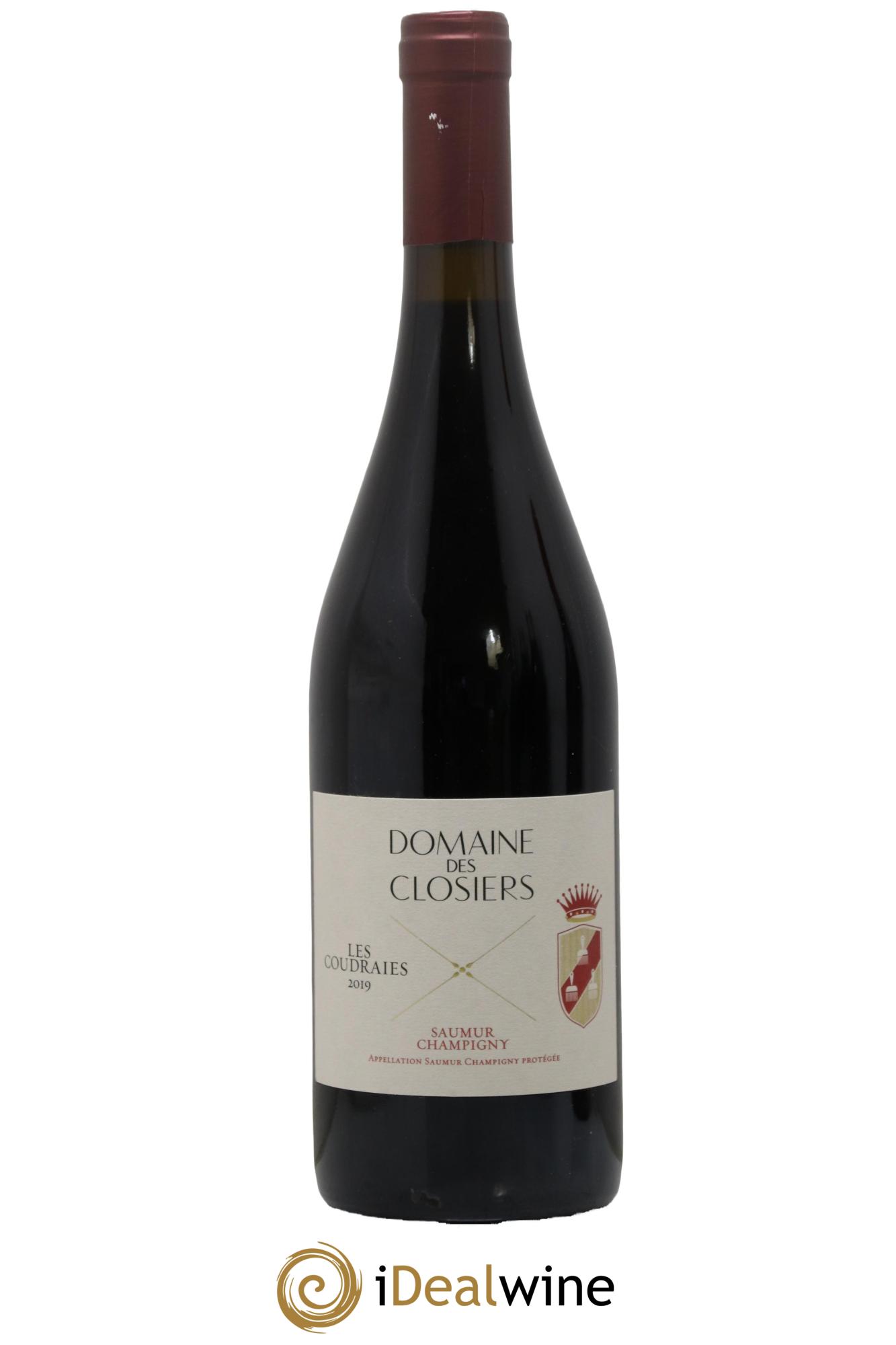 Saumur-Champigny Les Coudraies Domaine des Closiers 2019 - Lot de 1 bouteille - 0