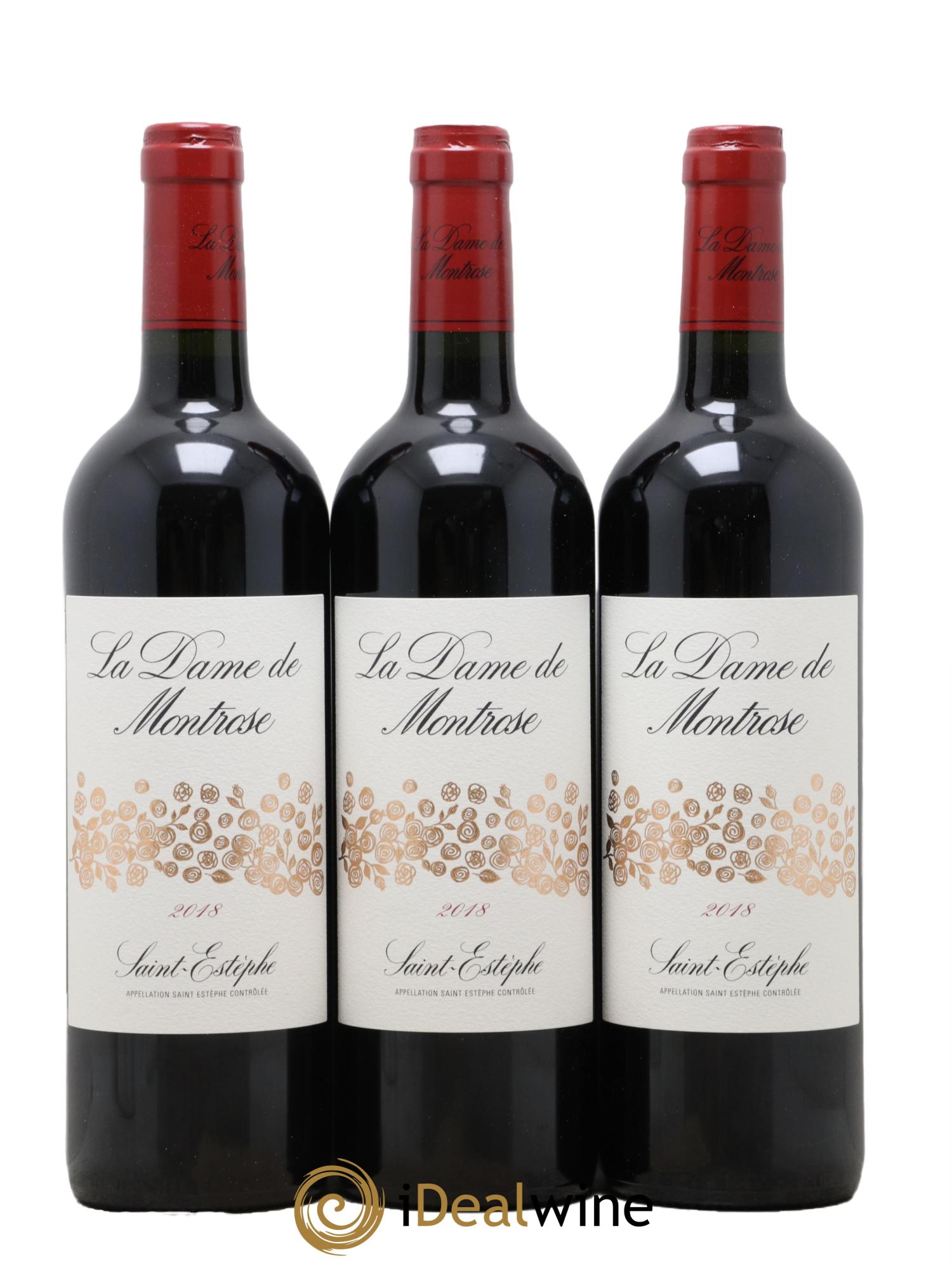 La Dame de Montrose Second Vin  2018 - Lot de 6 bouteilles - 1