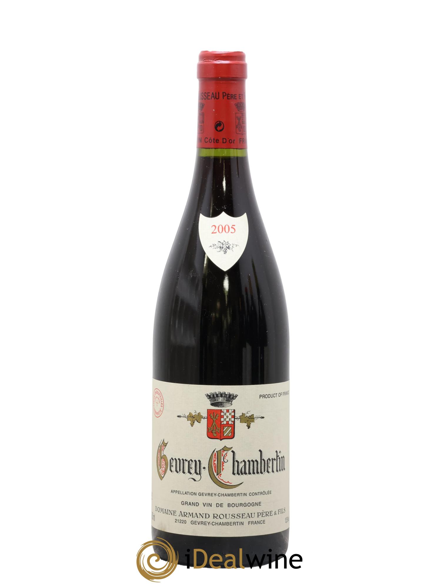 Gevrey-Chambertin Armand Rousseau (Domaine) 2005 - Lot of 1 bottle - 0