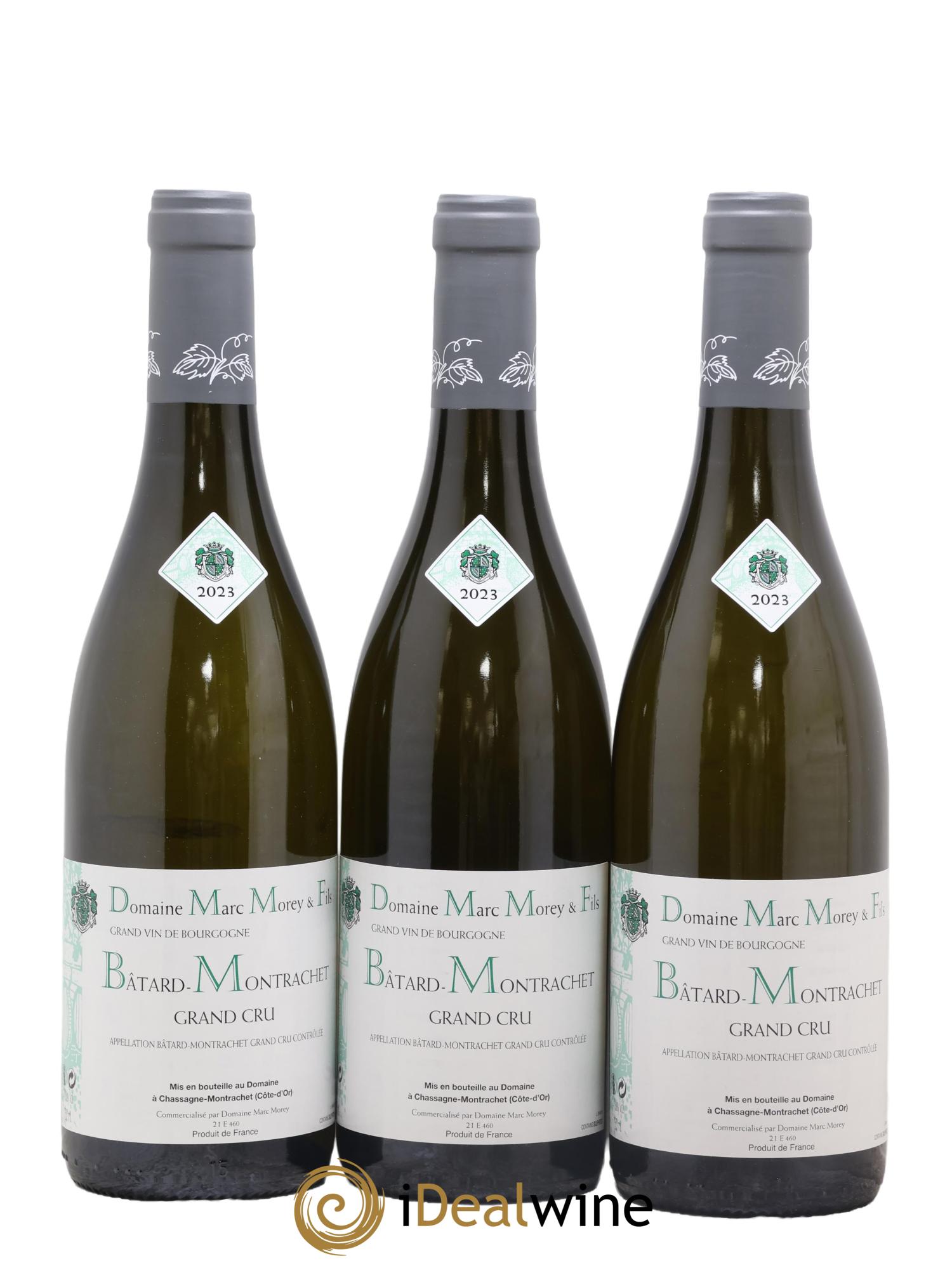 Bâtard-Montrachet Grand Cru Marc Morey 2023 - Lot de 3 bouteilles - 0