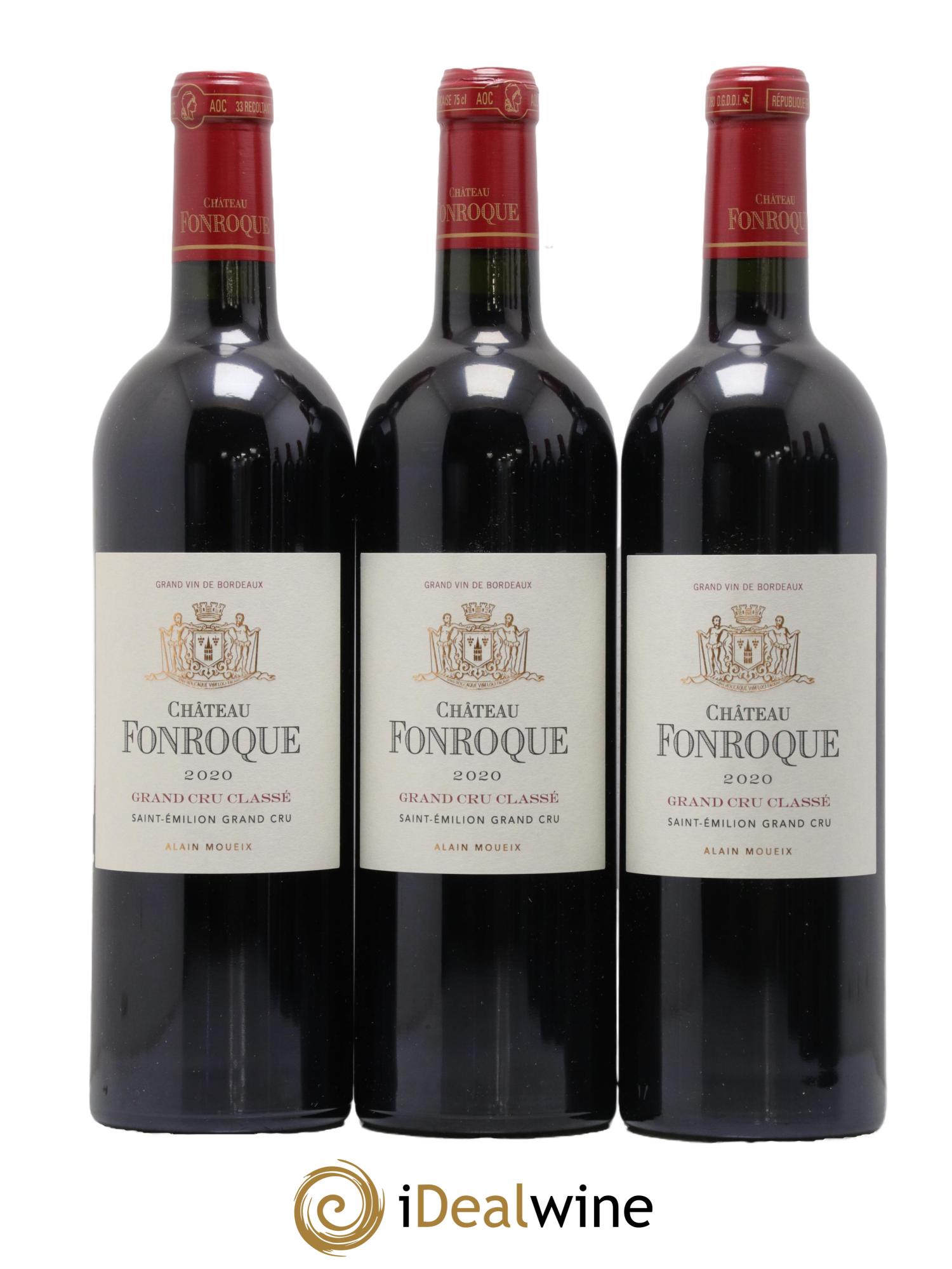 Château Fonroque Grand Cru Classé 2020 - Lot de 6 bouteilles - 2