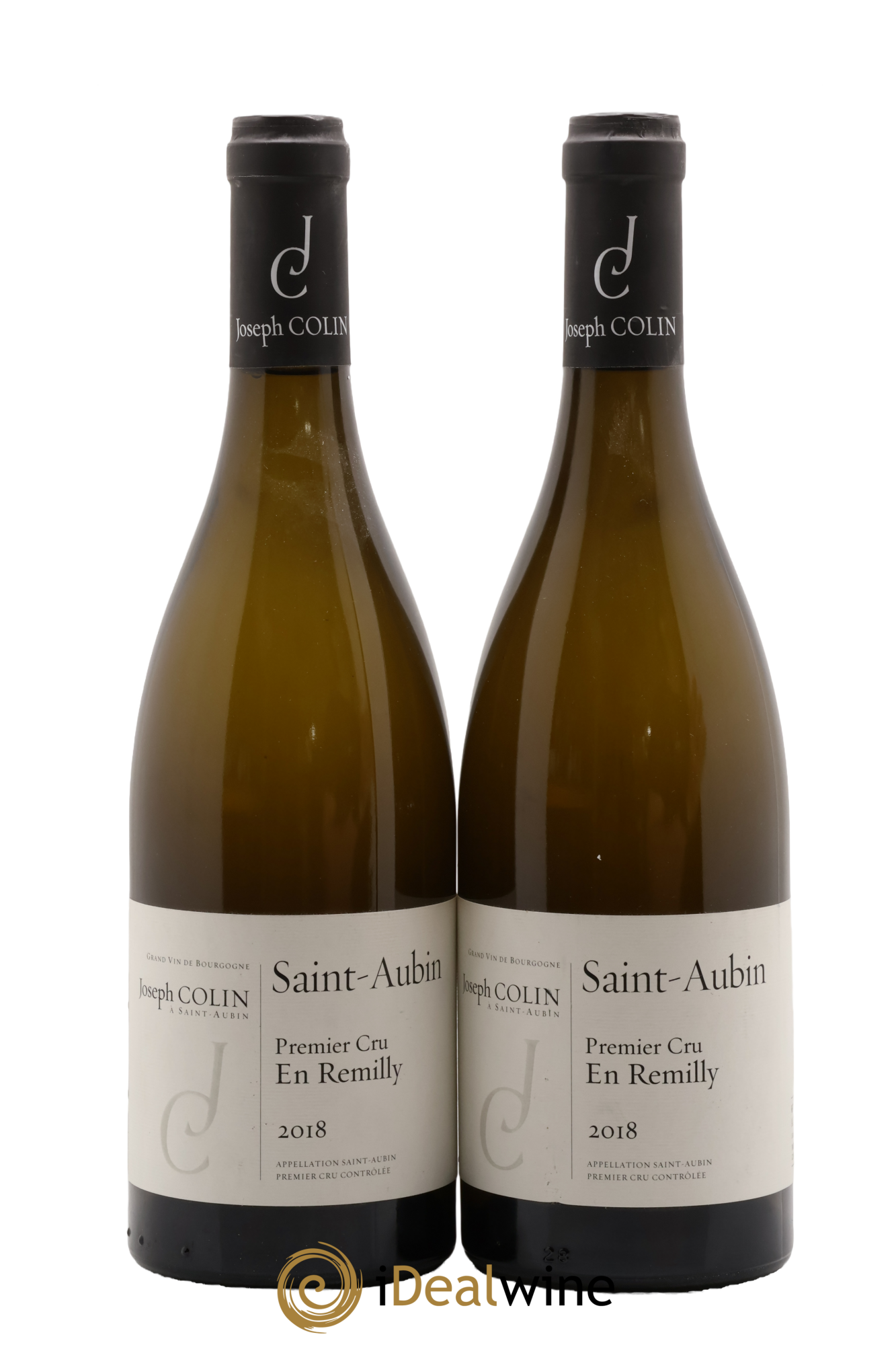 Saint-Aubin 1er Cru En Remilly Joseph Colin 2018 - Lote de 2 botellas - 0