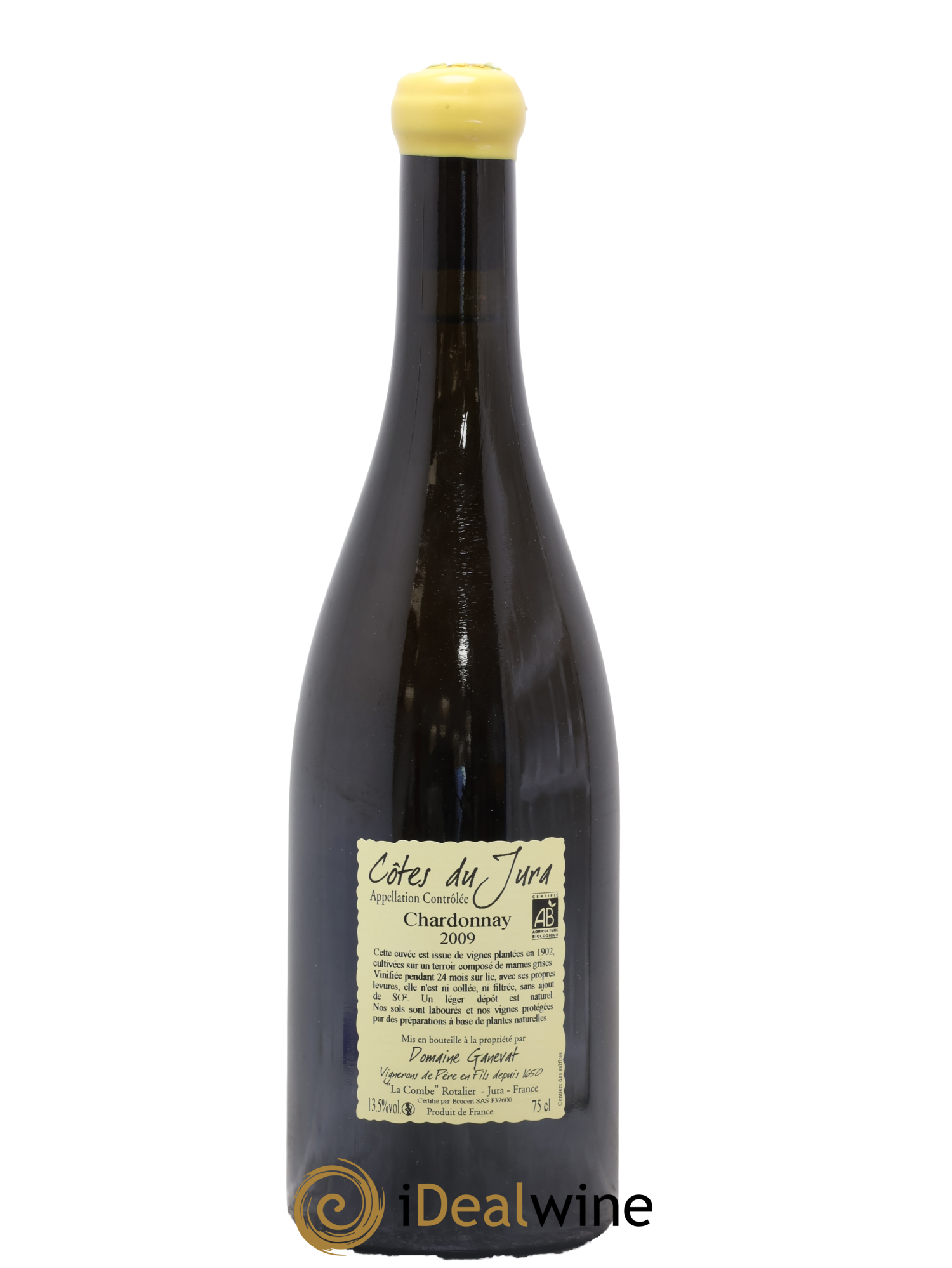 Côtes du Jura Les Chalasses Vieilles Vignes Jean-François Ganevat (Domaine) 2009 - Lot of 1 bottle - 1