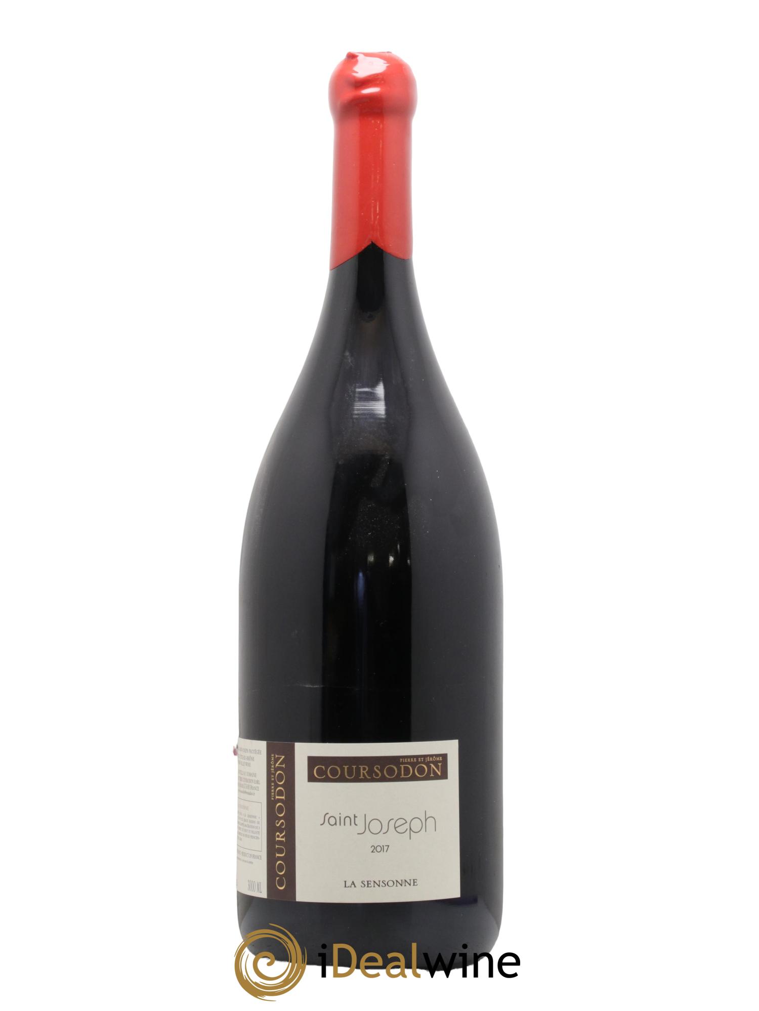 Saint-Joseph La Sensonne Pierre et Jérôme Coursodon 2017 - Lot de 1 double magnum - 0