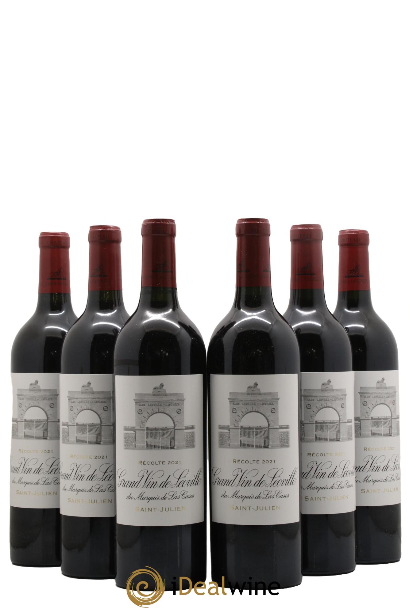 Château Léoville Las Cases 2ème Grand Cru Classé  2021 - Lot of 6 bottles - 0