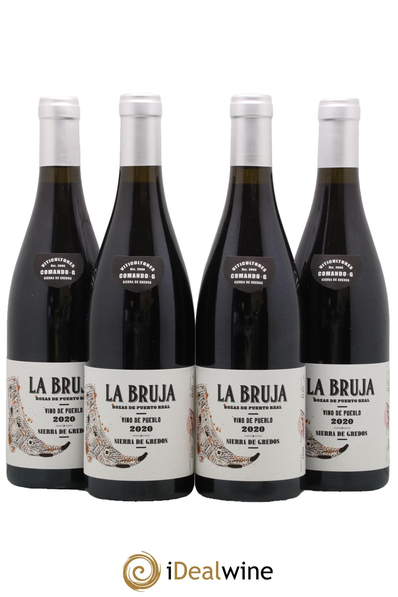 Vinos de Madrid DO Comando G La Bruja de Rozas 2020 - Lot de 4 bouteilles - 0