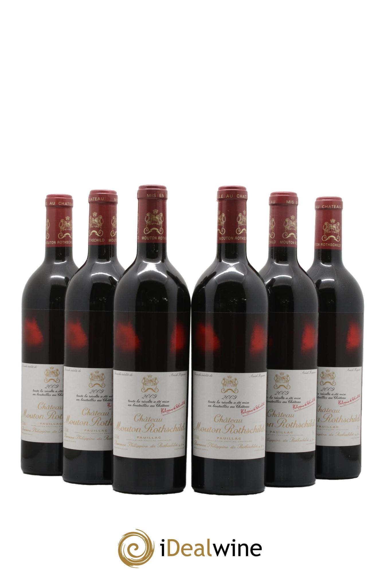 Château Mouton Rothschild 1er Grand Cru Classé 2009 - Lot of 6 bottles - 0