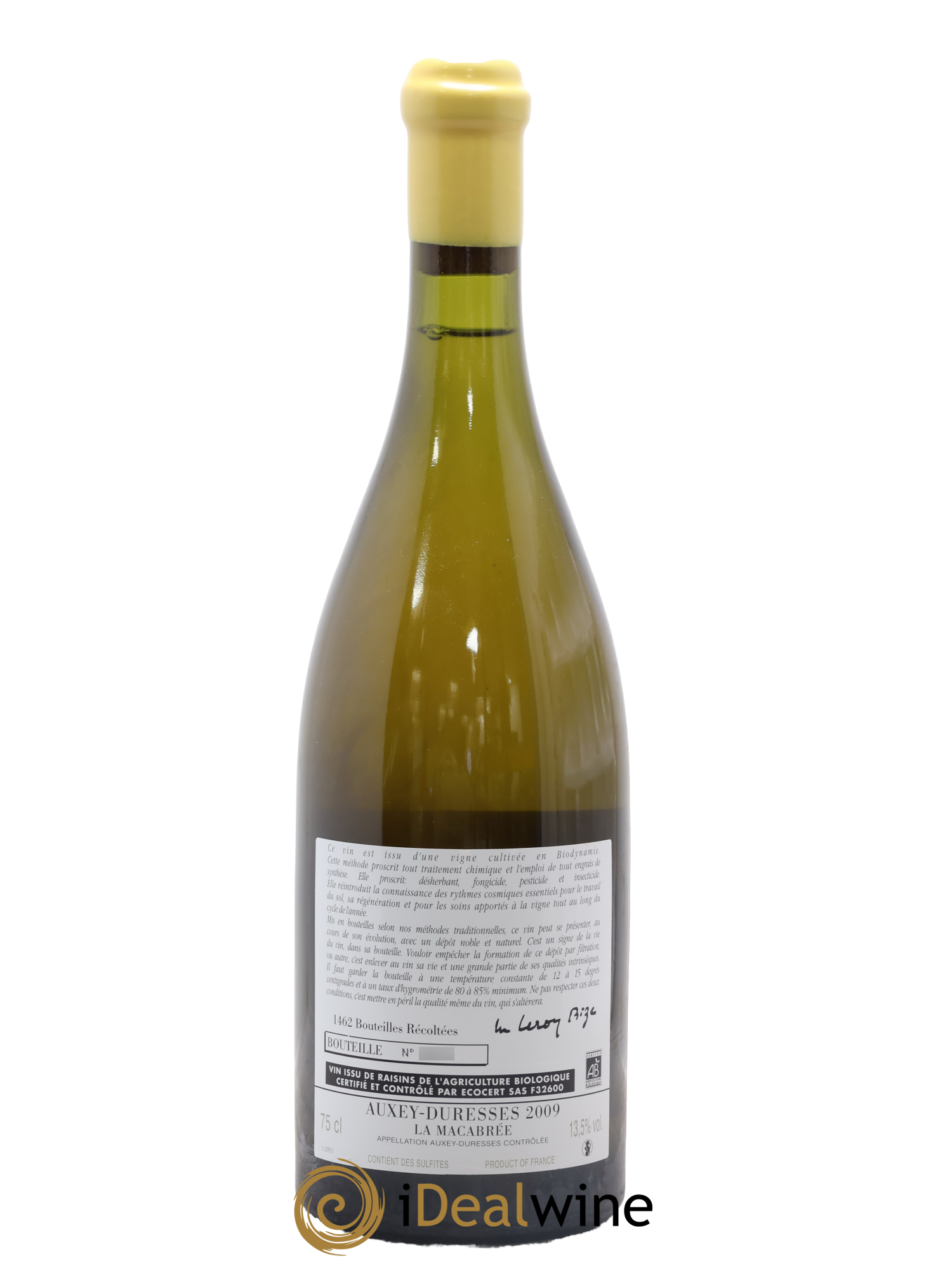 Auxey-Duresses La Macabrée d'Auvenay (Domaine) 2009 - Lot of 1 bottle - 1