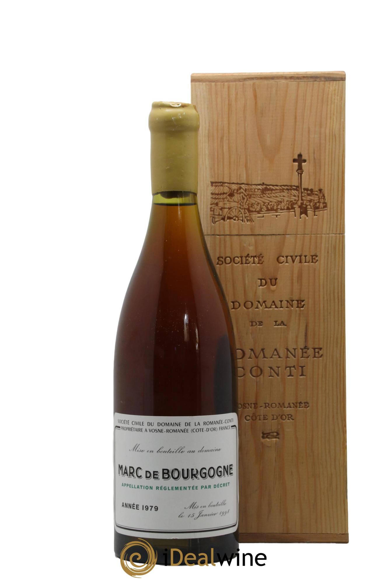 Marc de Bourgogne Domaine de la Romanée-Conti Domaine de la Romanée-Conti 1979 - Lot de 1 bouteille - 0