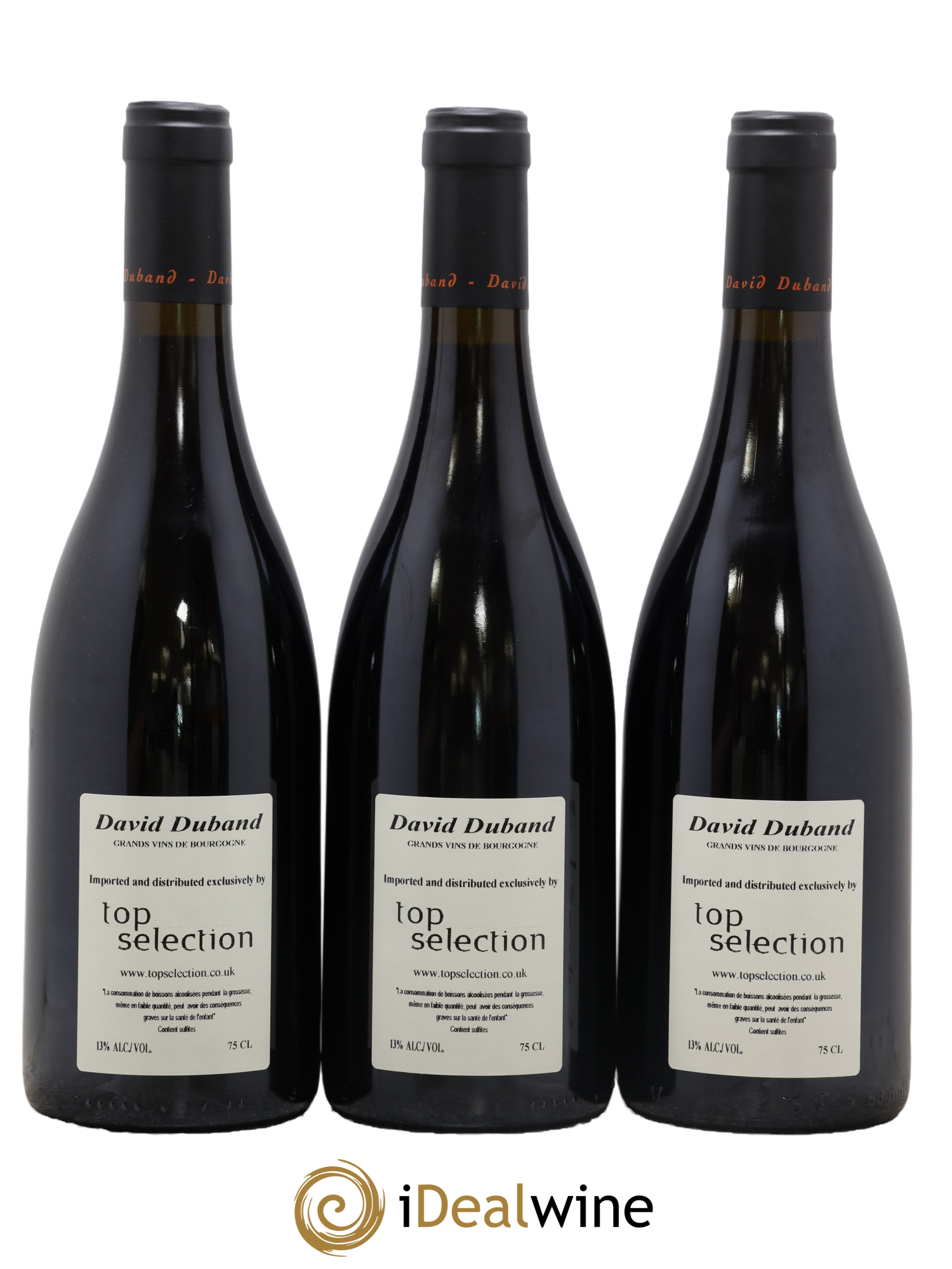 Chambertin Grand Cru David Duband (Domaine) 2012 - Lot de 3 bouteilles - 1