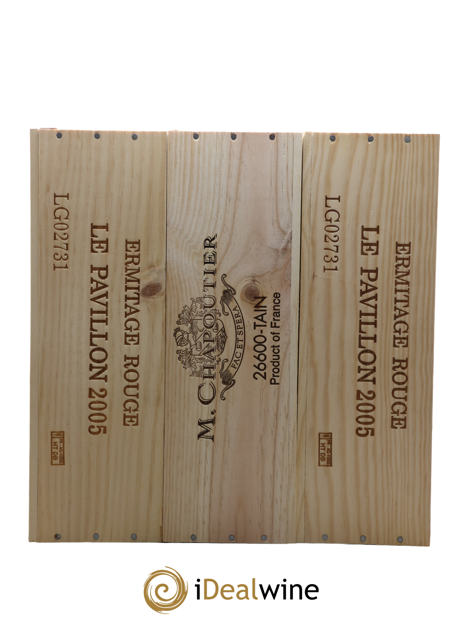 Hermitage Ermitage Le Pavillon Chapoutier 2005 - Posten von 3 Magnum - 3