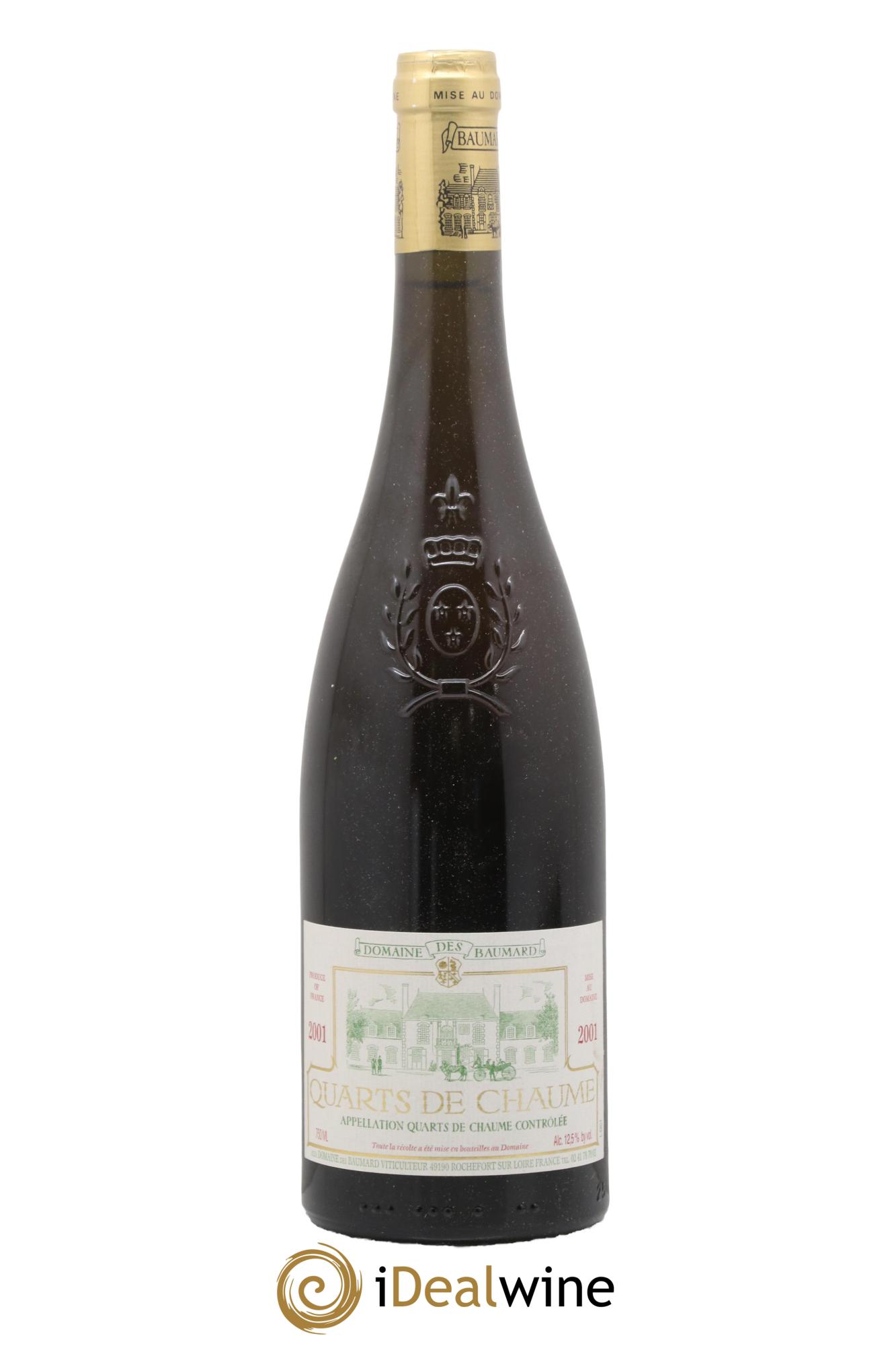 Quarts de Chaume Baumard (Domaine des) 2001 - Lot of 1 bottle - 0