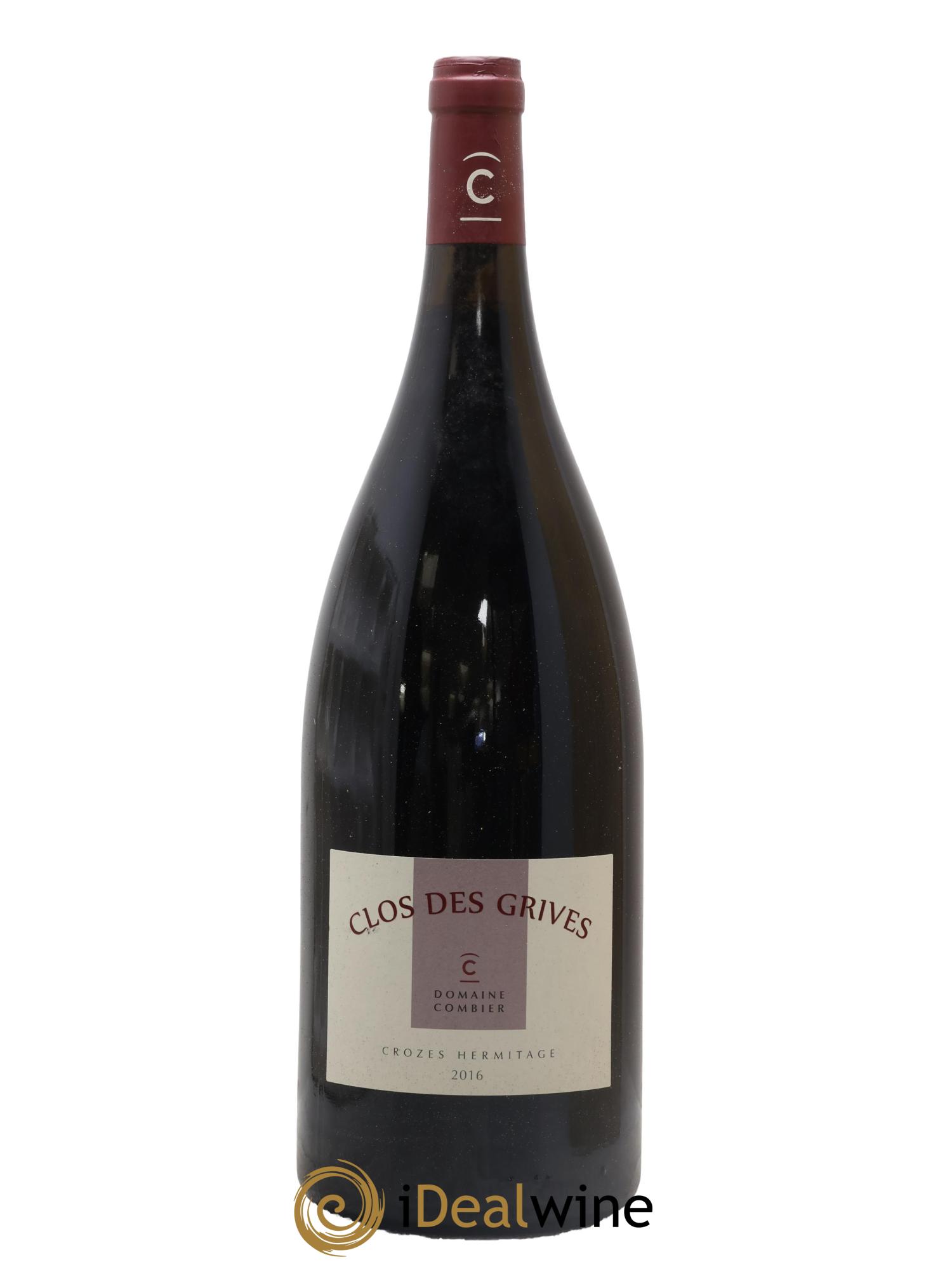 Crozes-Hermitage Clos des Grives Combier 2016 - Lot de 1 magnum - 1