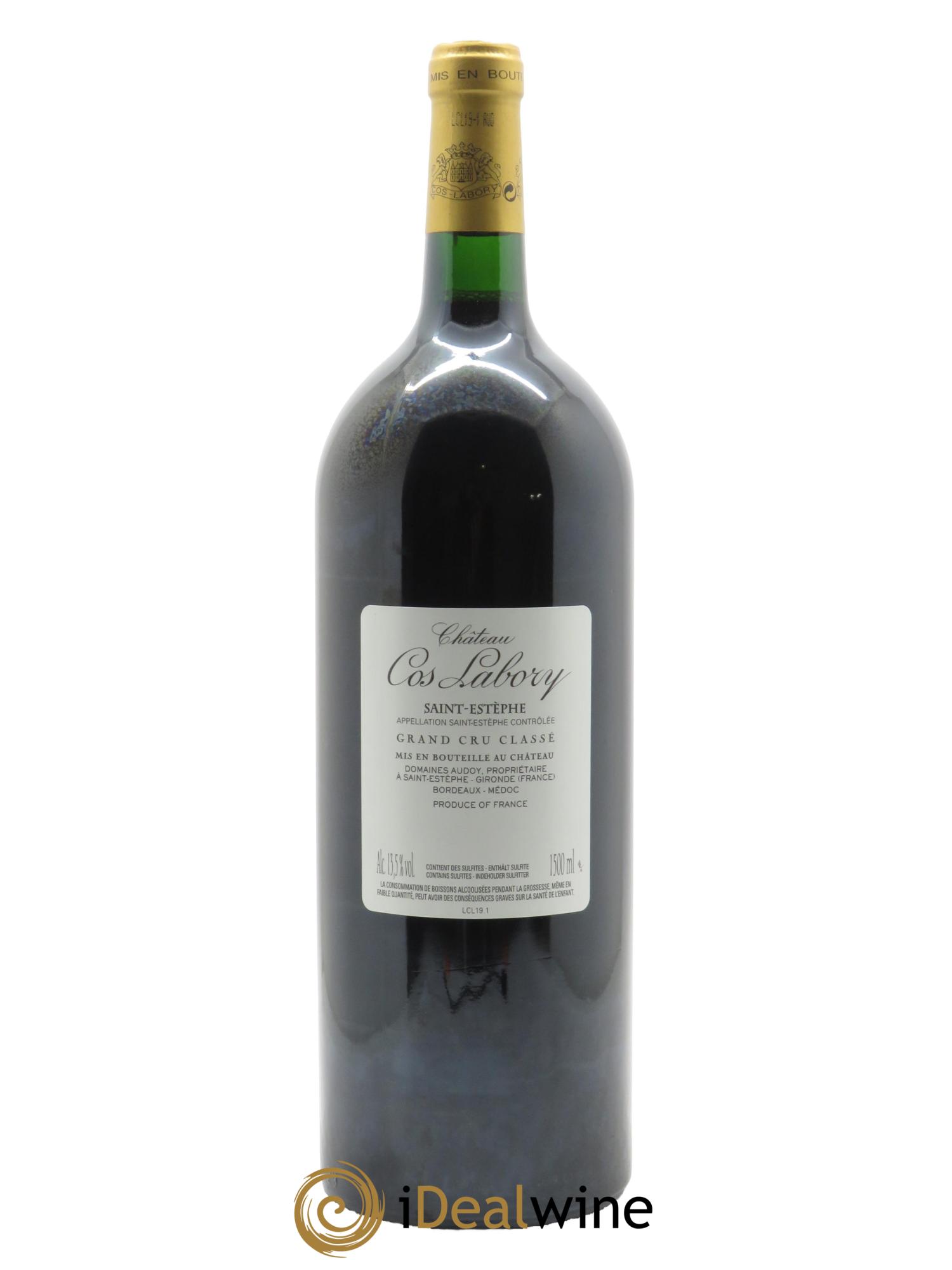 Château Cos Labory 5ème Grand Cru Classé  2019 - Lot of 1 magnum - 1