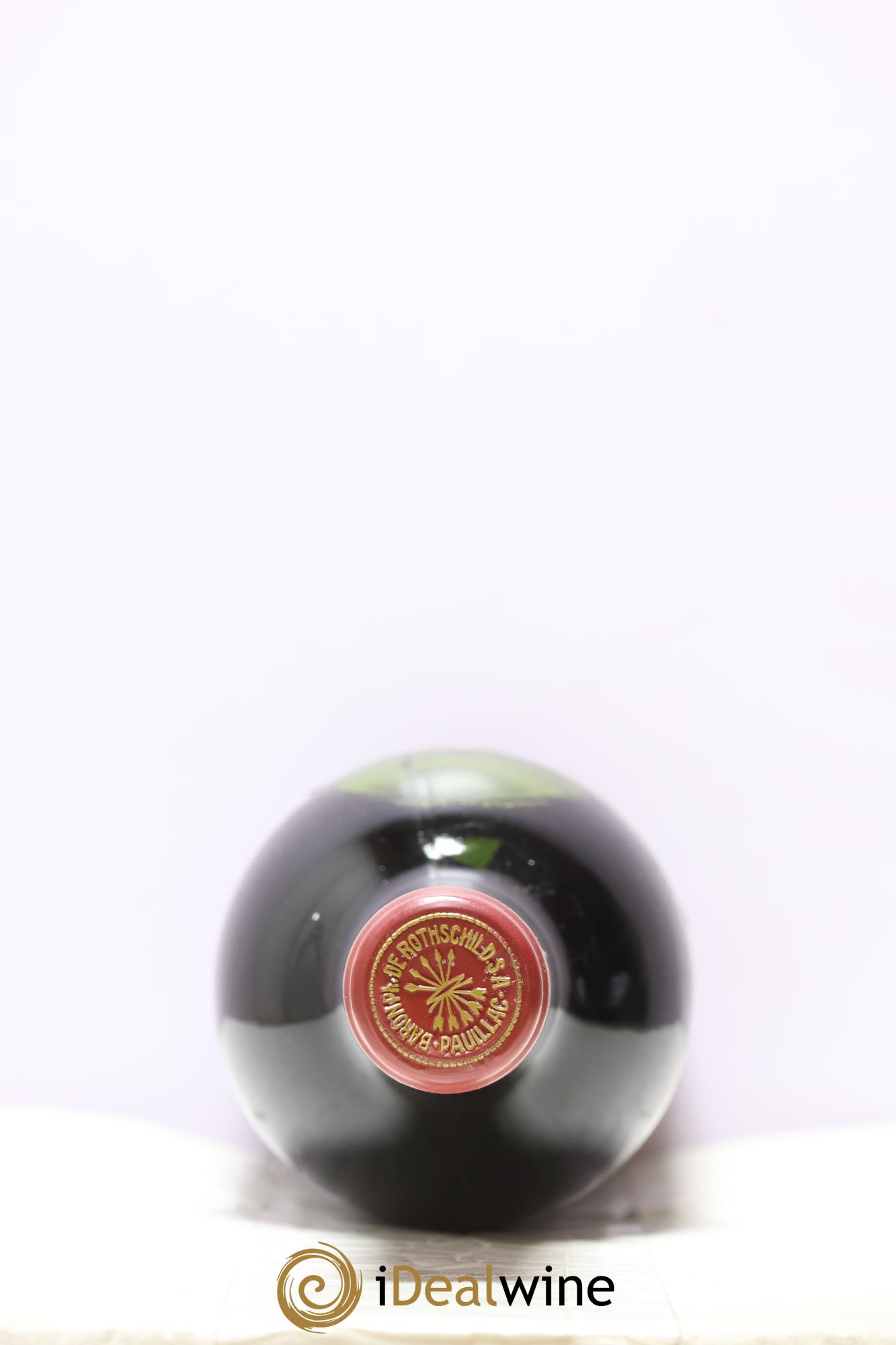 Château Mouton Rothschild 1er Grand Cru Classé 1981 - Lot de 1 bouteille - 1