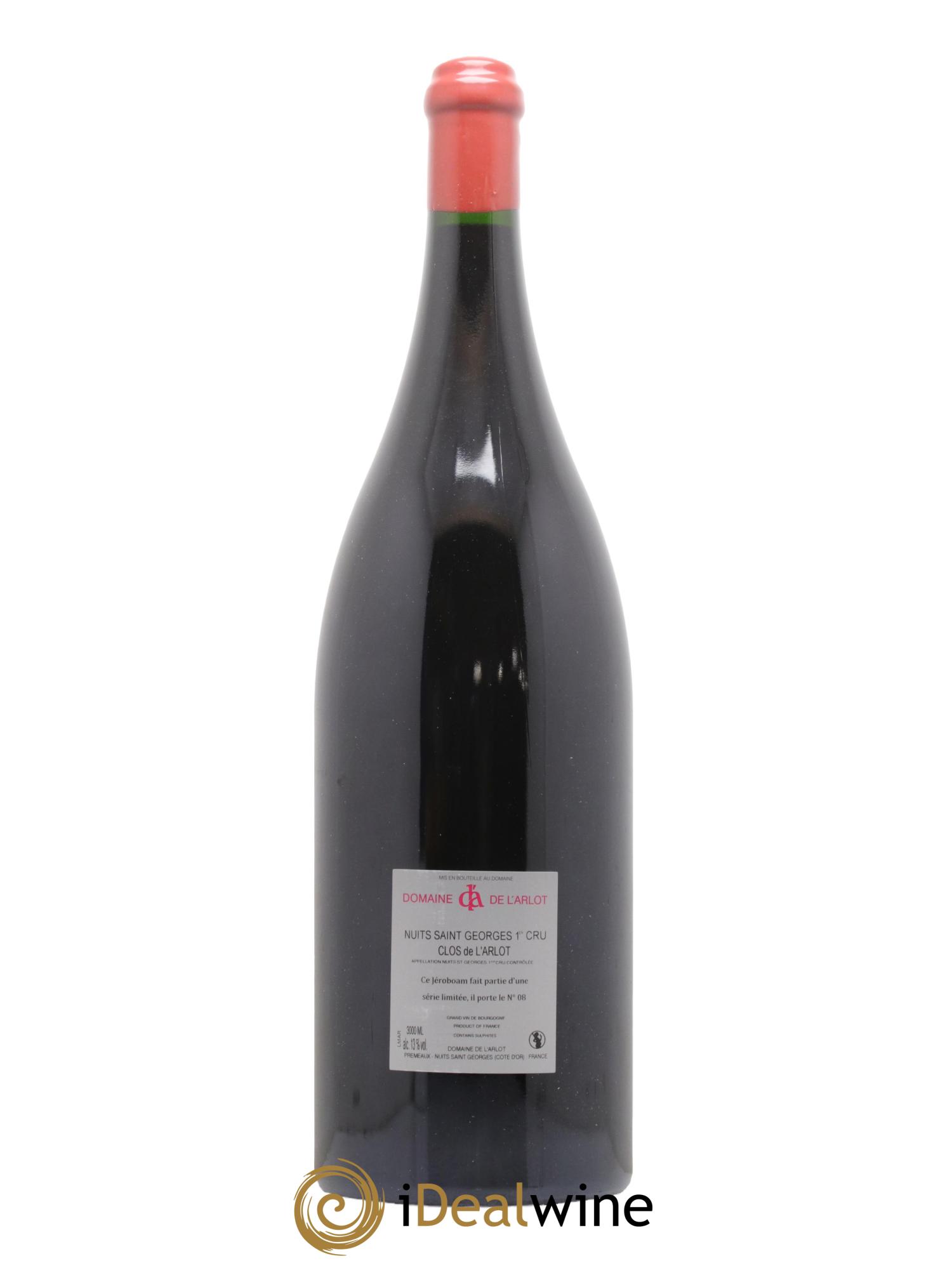 Nuits-Saint-Georges 1er Cru Clos de l'Arlot Domaine de l'Arlot 2009 - Lot de 1 double magnum - 2