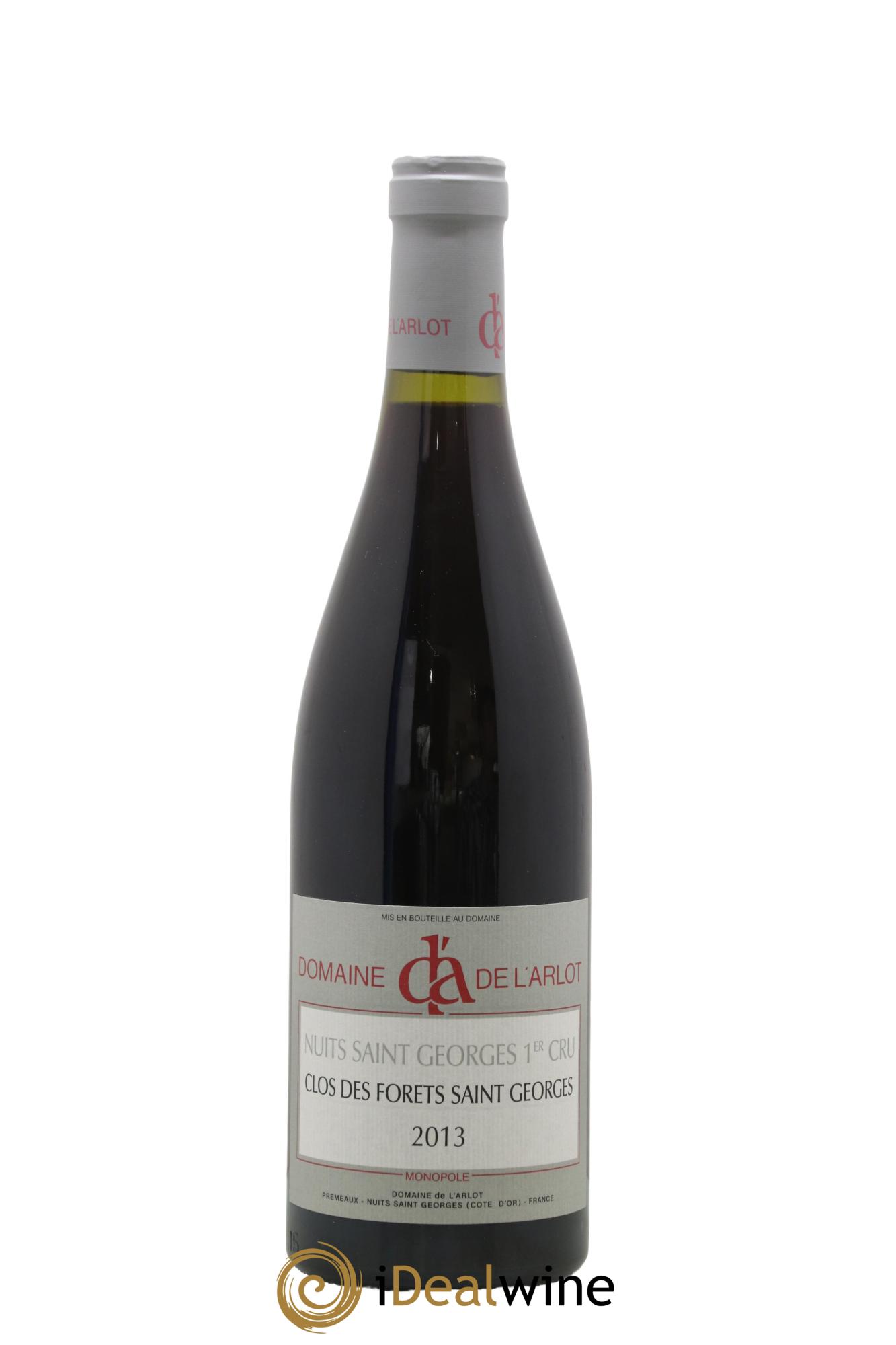 Nuits-Saint-Georges 1er Cru Clos des Forêts Saint-Georges Domaine de l'Arlot 2013 - Lotto di 1 bottiglia - 0