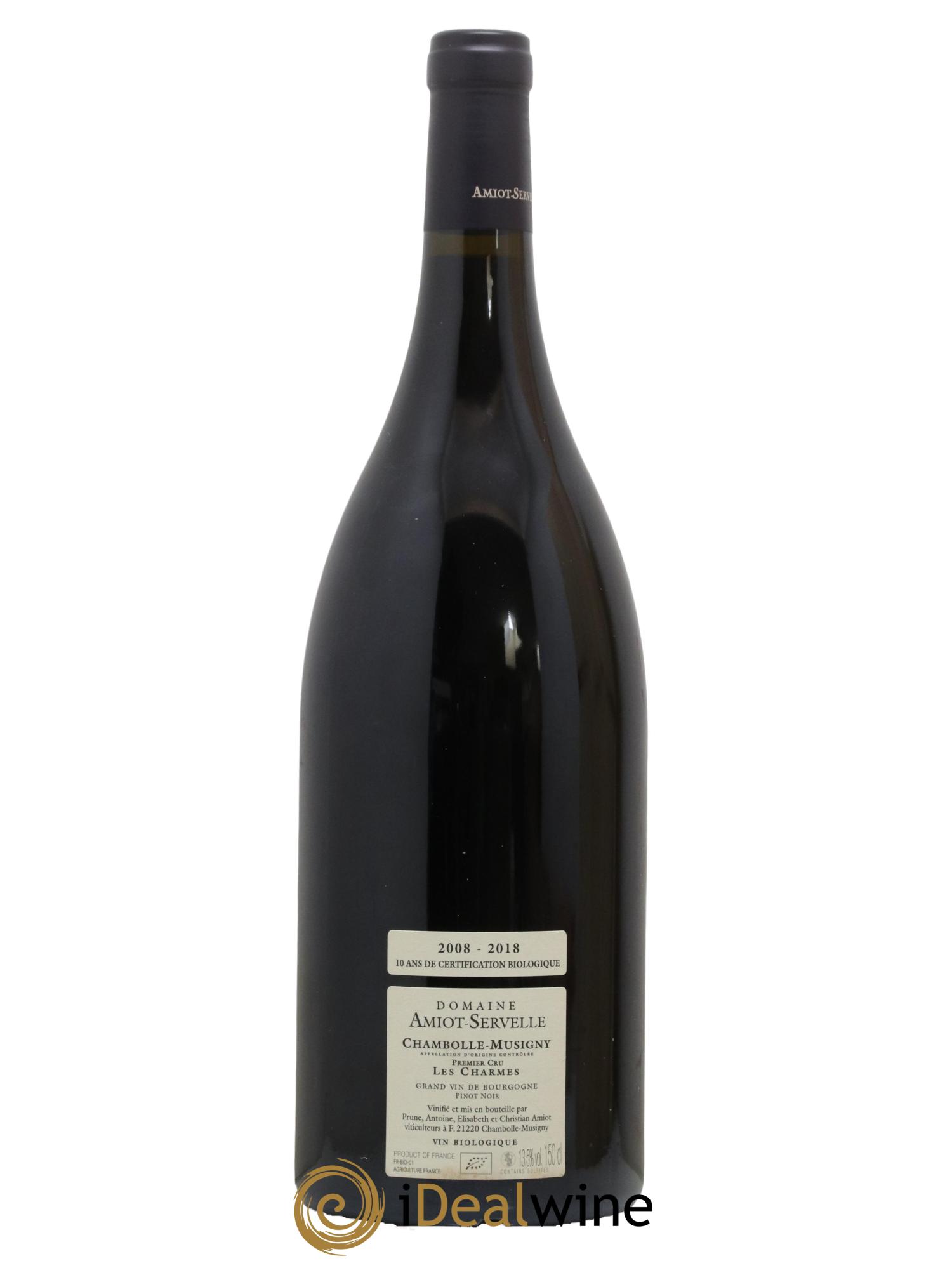 Chambolle-Musigny 1er Cru Les Charmes Amiot-Servelle 2018 - Lot de 1 magnum - 2