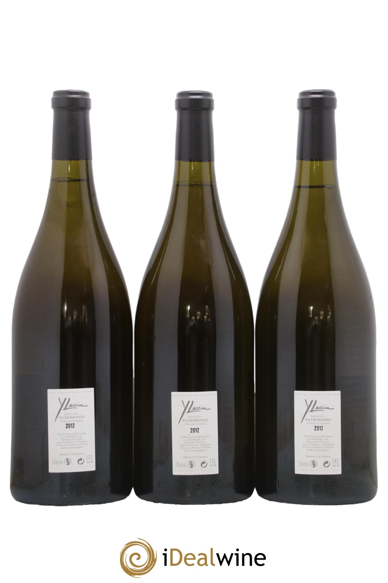 Patrimonio E. Croce  Yves Leccia (Domaine) 2012 - Lotto di 3 magnum - 1